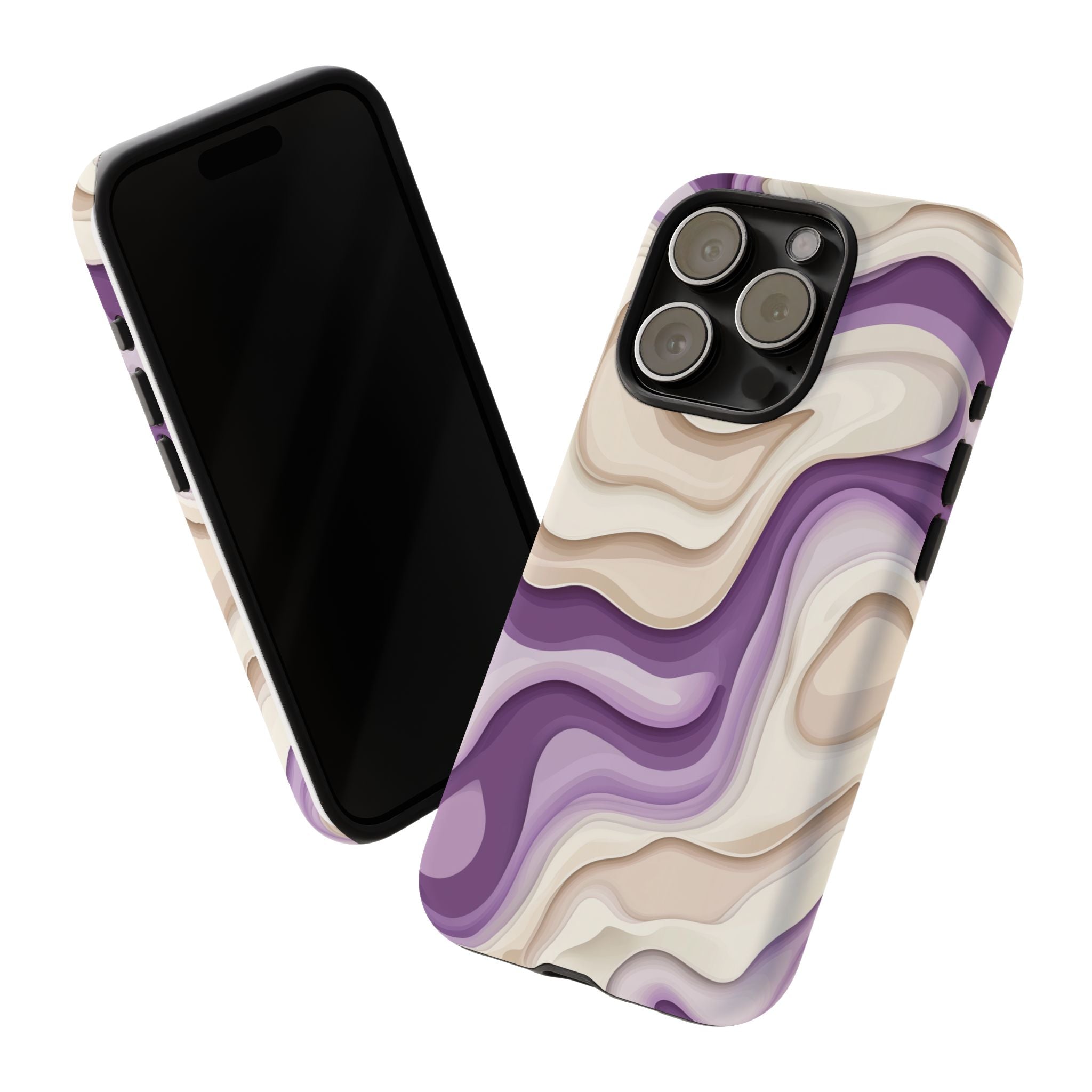 Abstract Waves Phone Case
