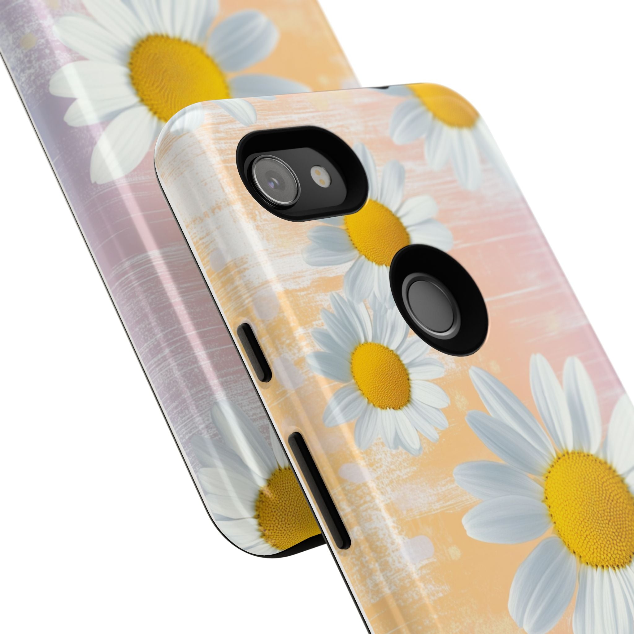 Daisy Phone Case - Floral Tough Case for Nature Lovers