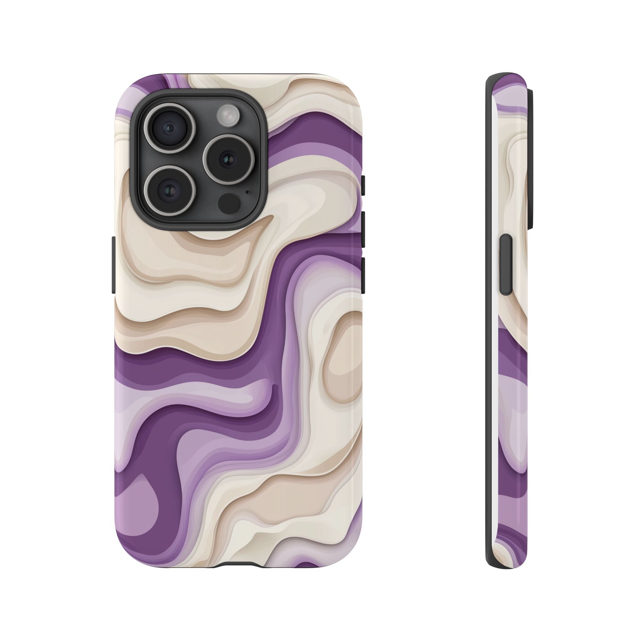 Abstract Waves Phone Case
