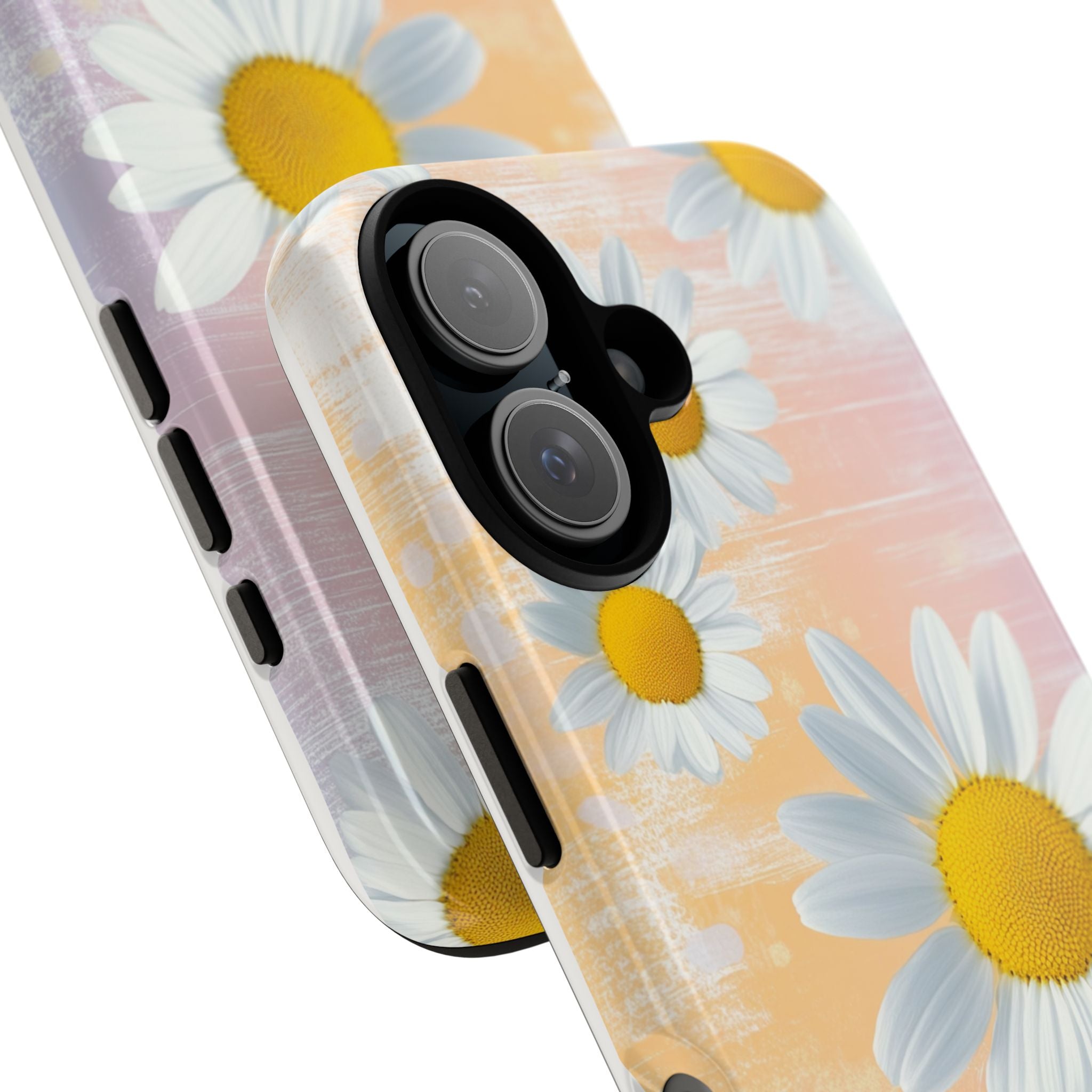 Daisy Phone Case - Floral Tough Case for Nature Lovers