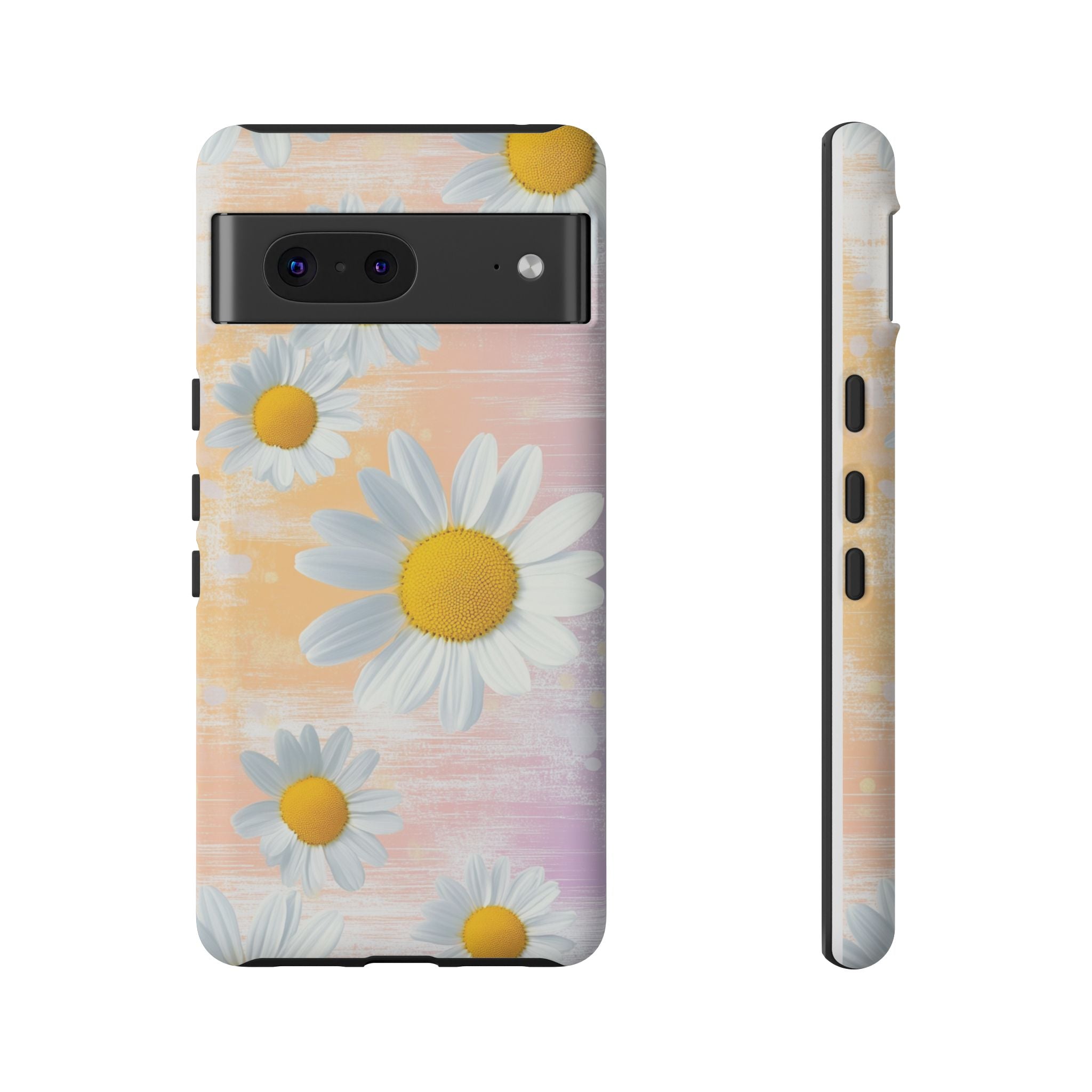Daisy Phone Case - Floral Tough Case for Nature Lovers