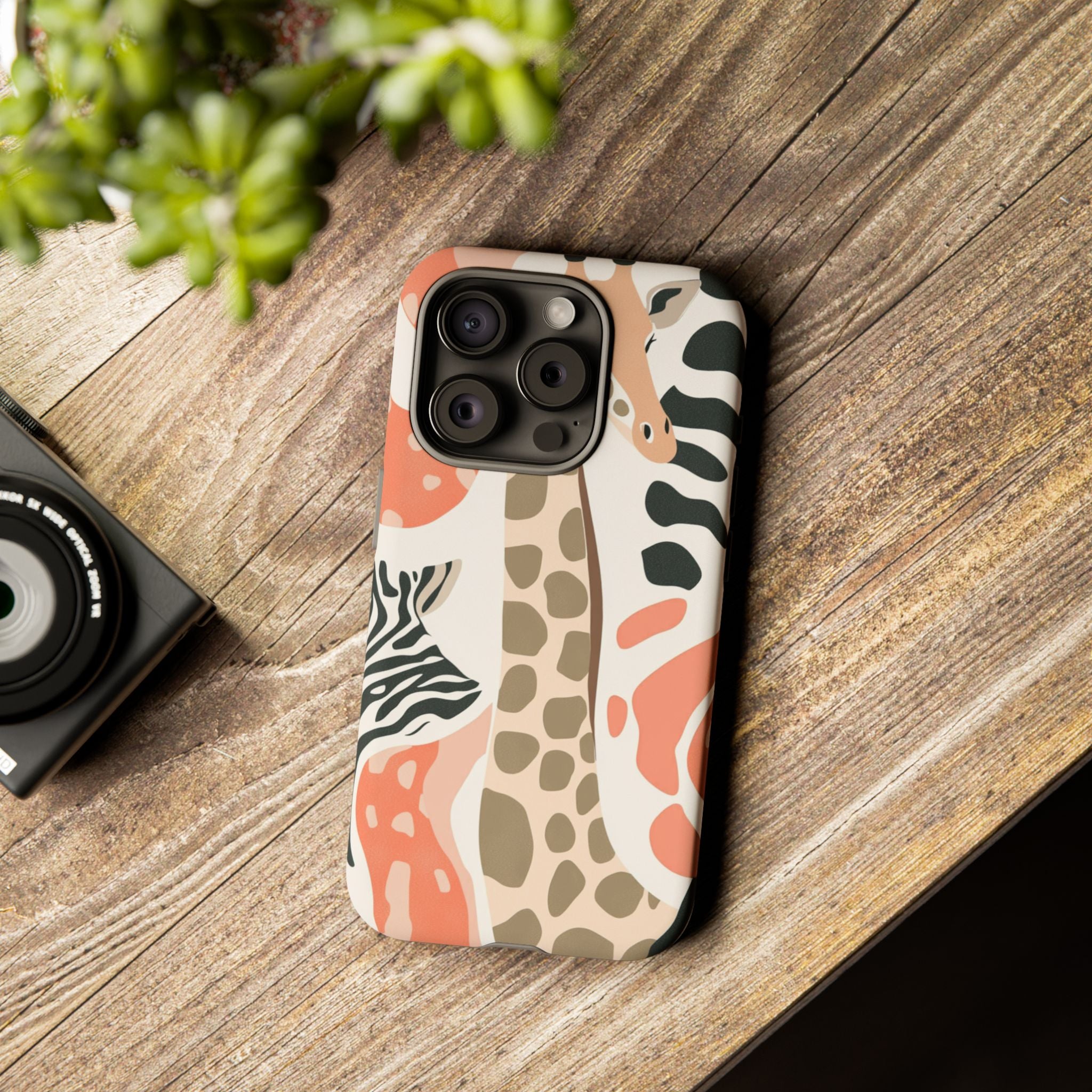 Tough Cases - Artistic Animal Print Phone Case