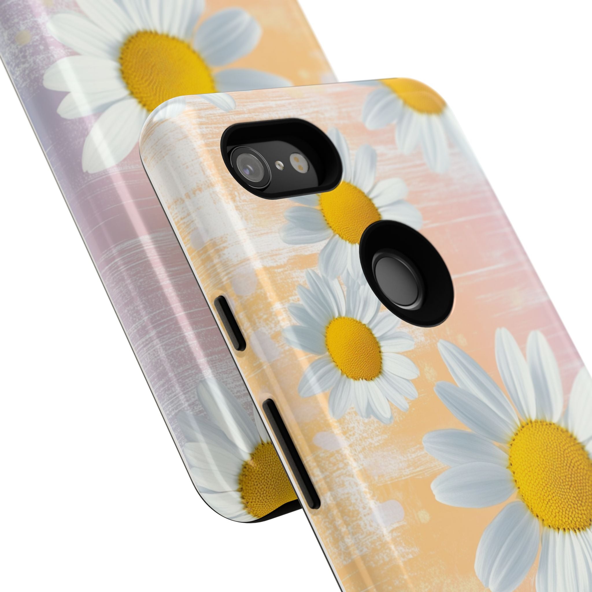 Daisy Phone Case - Floral Tough Case for Nature Lovers