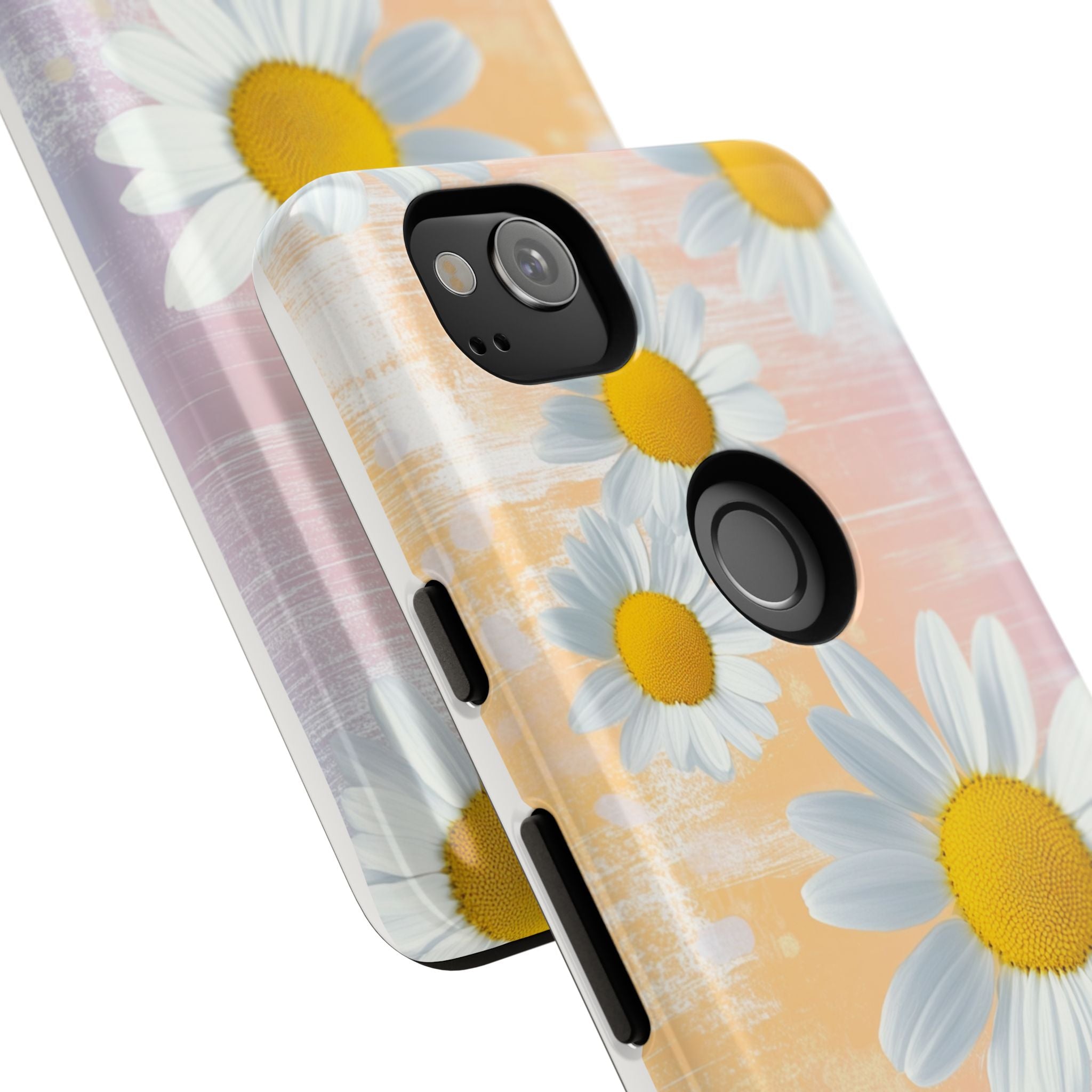 Daisy Phone Case - Floral Tough Case for Nature Lovers