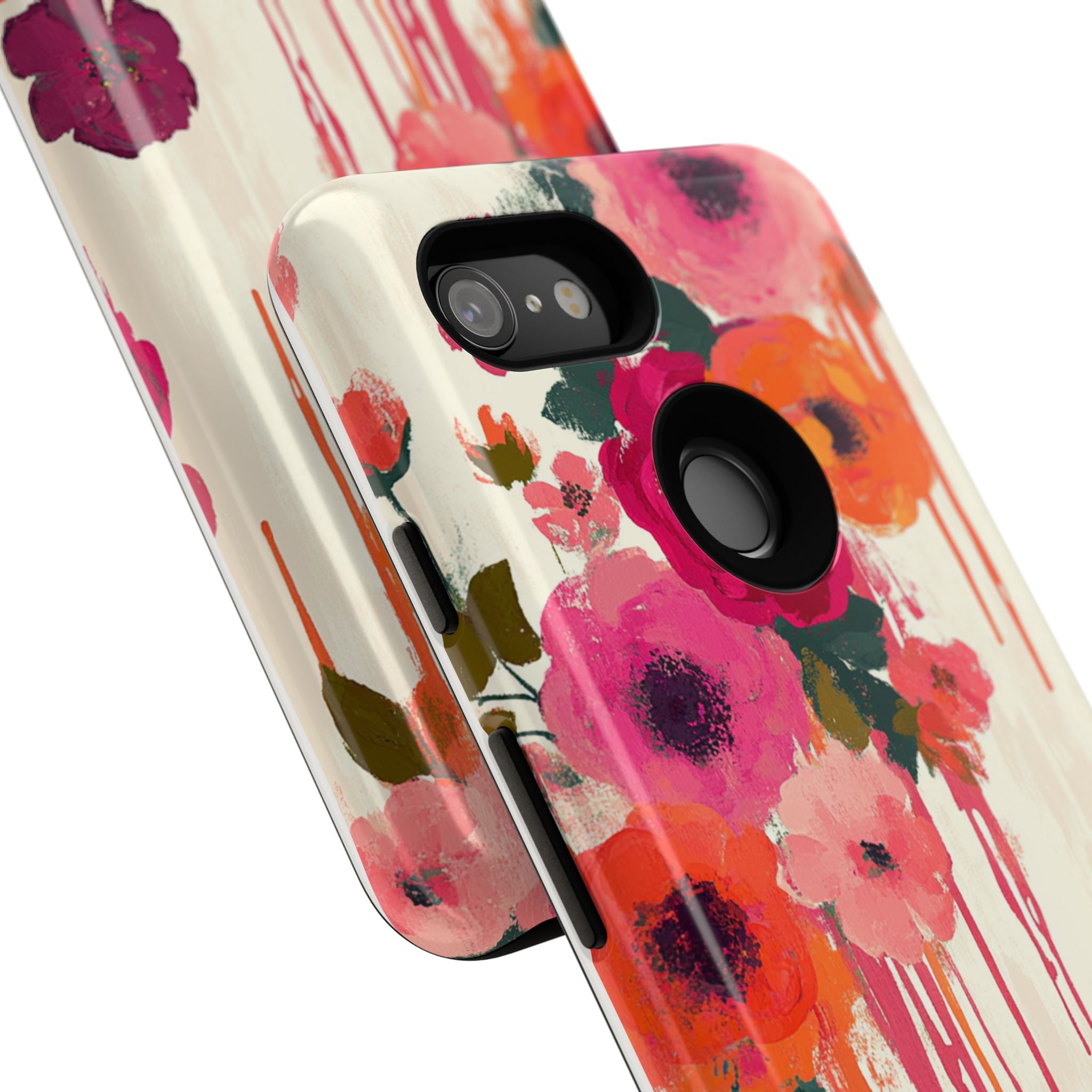 Floral Phone Case - Tough Cases with Vibrant Flower Design
