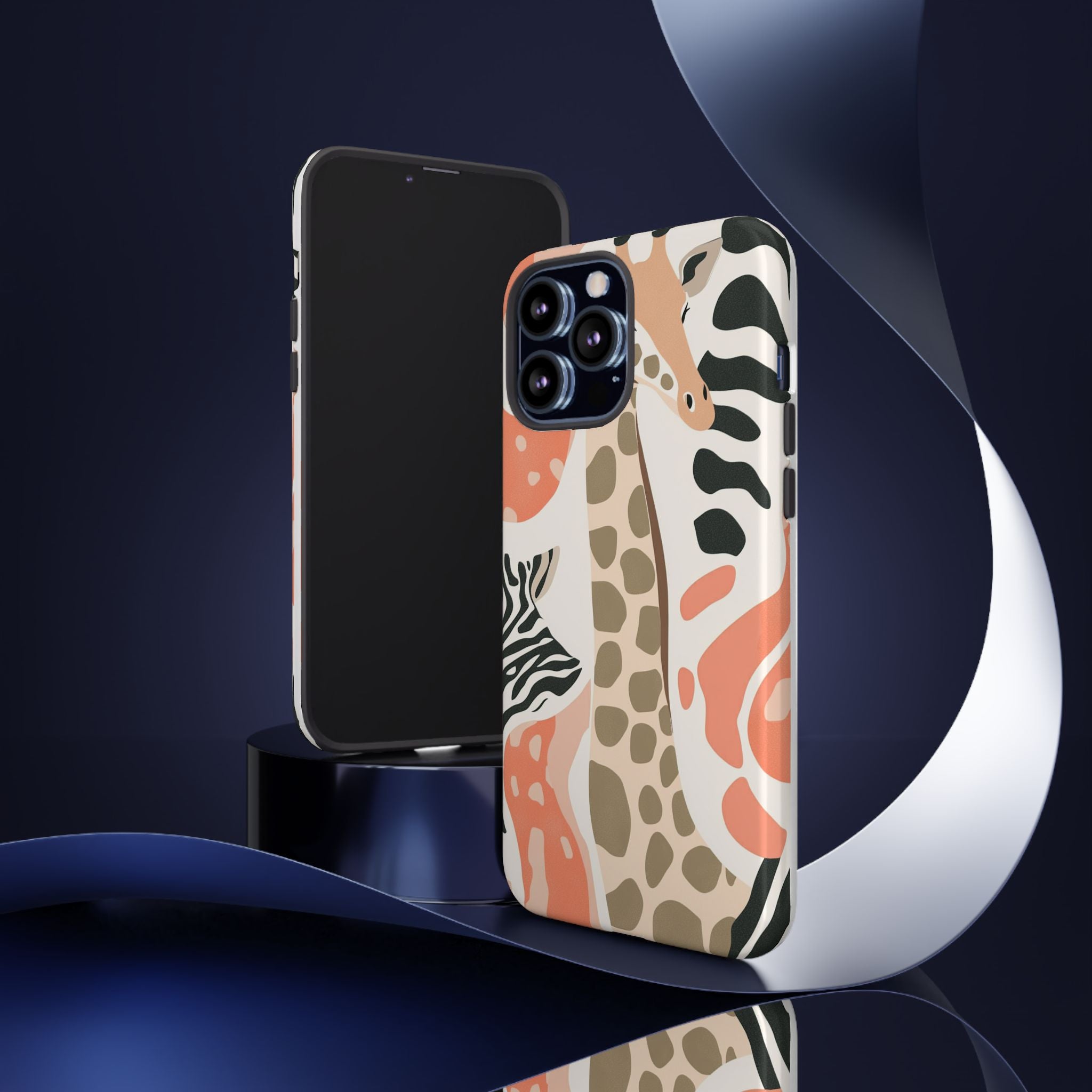 Tough Cases - Artistic Animal Print Phone Case