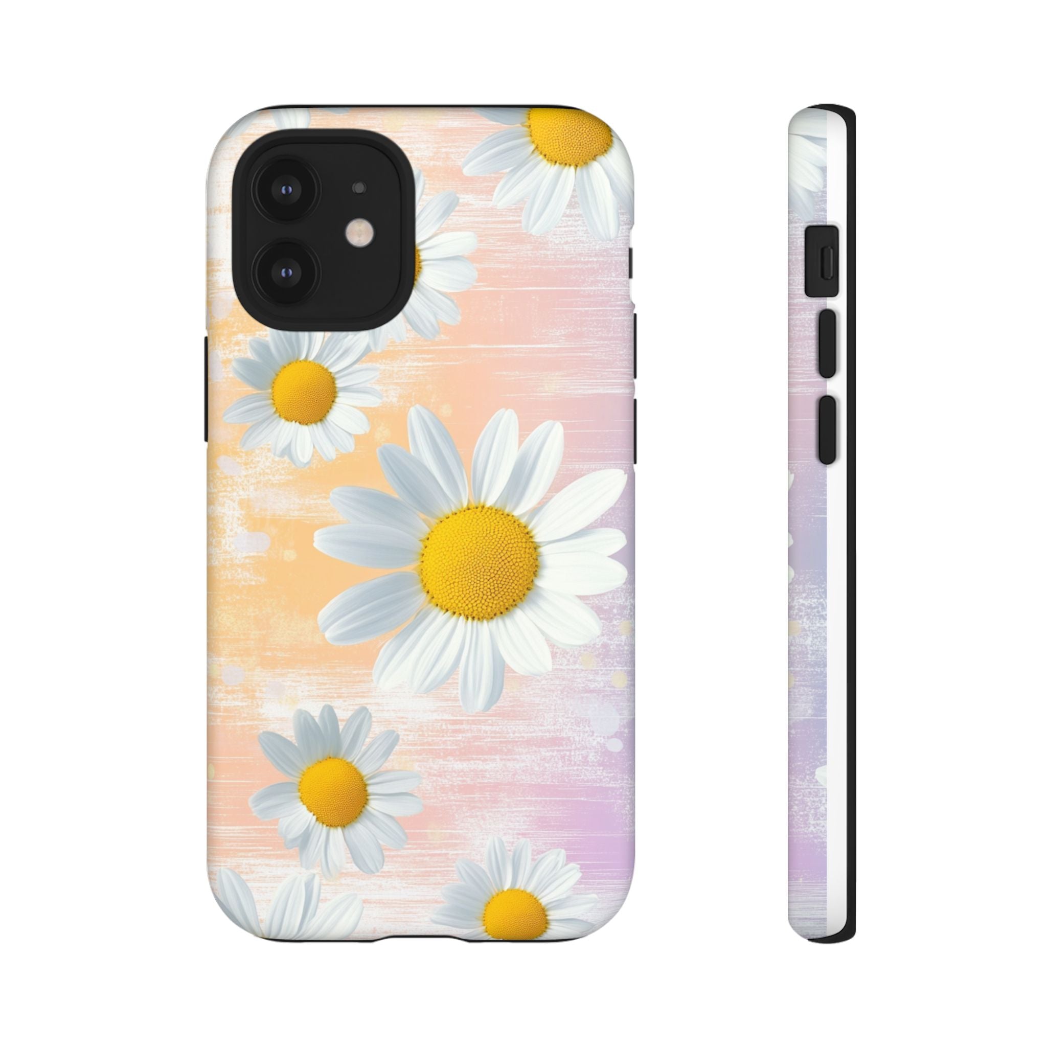 Daisy Phone Case - Floral Tough Case for Nature Lovers