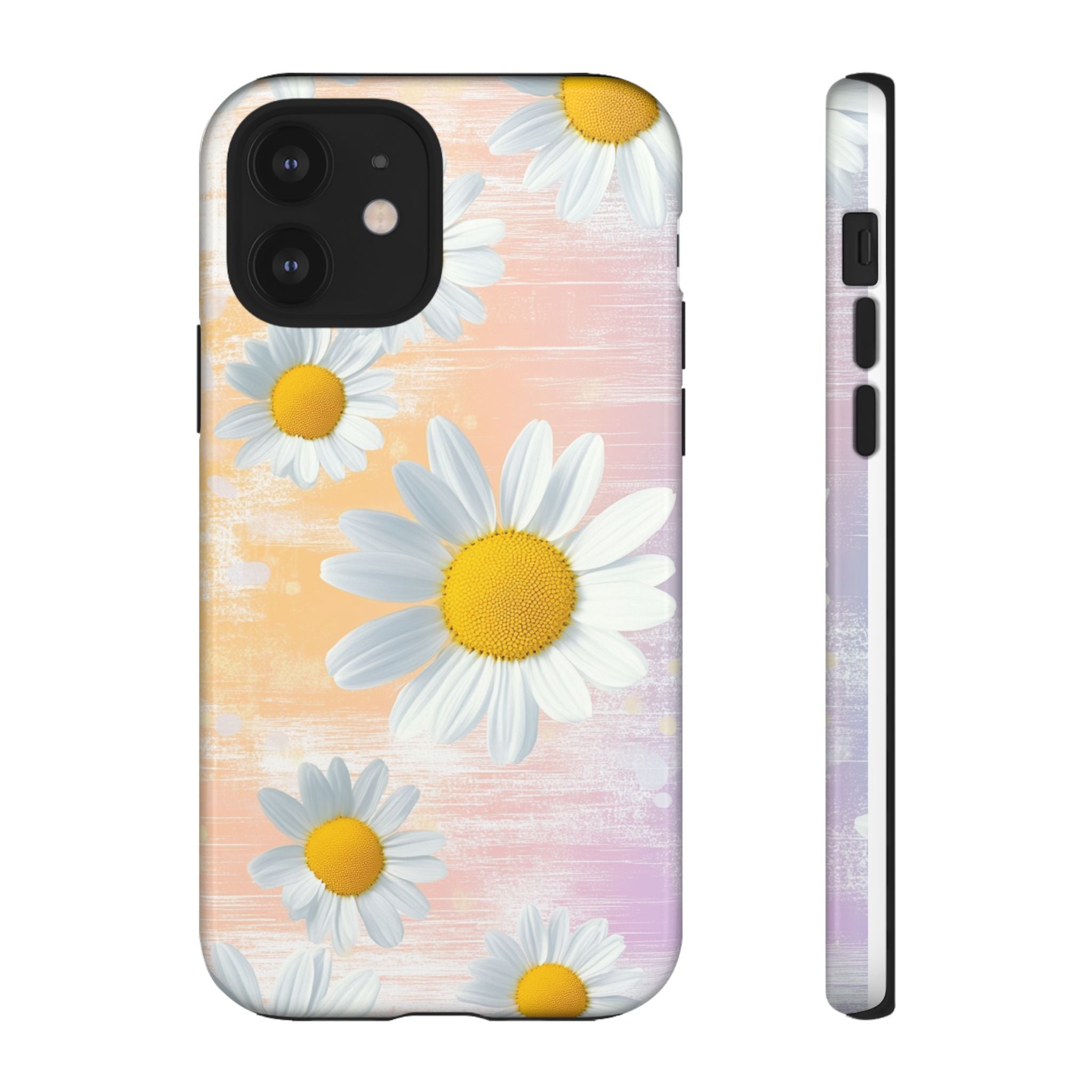 Daisy Phone Case - Floral Tough Case for Nature Lovers