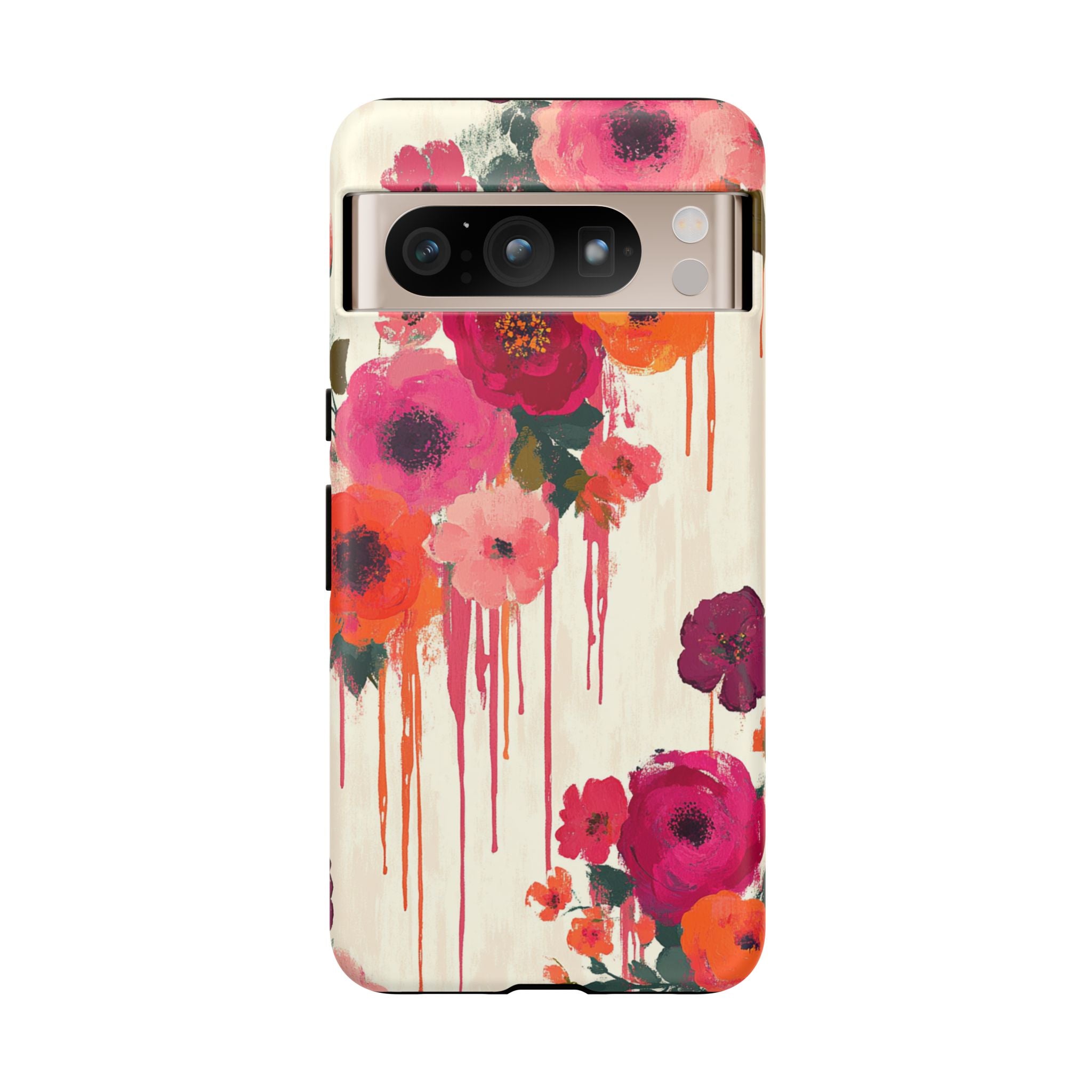 Floral Phone Case - Tough Cases with Vibrant Flower Design