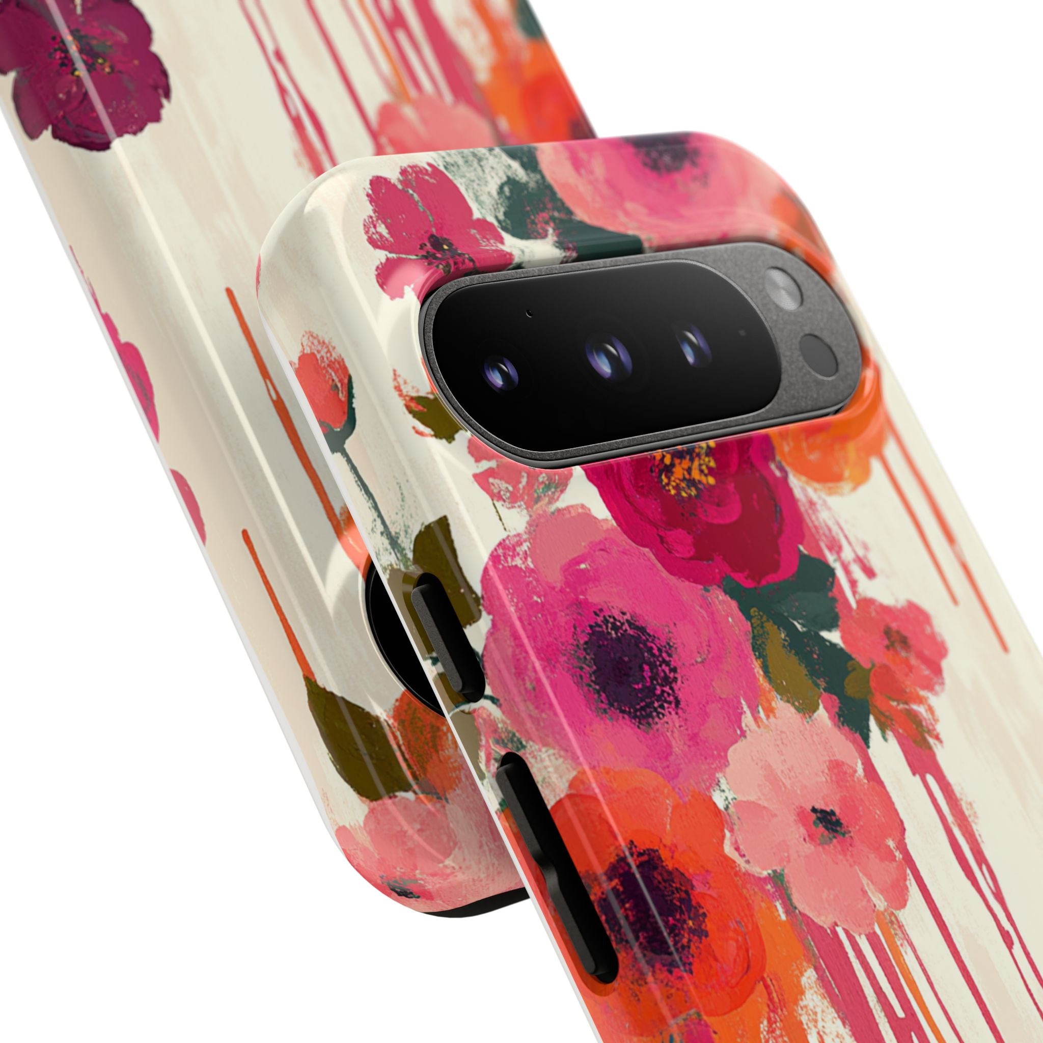 Floral Phone Case - Tough Cases with Vibrant Flower Design