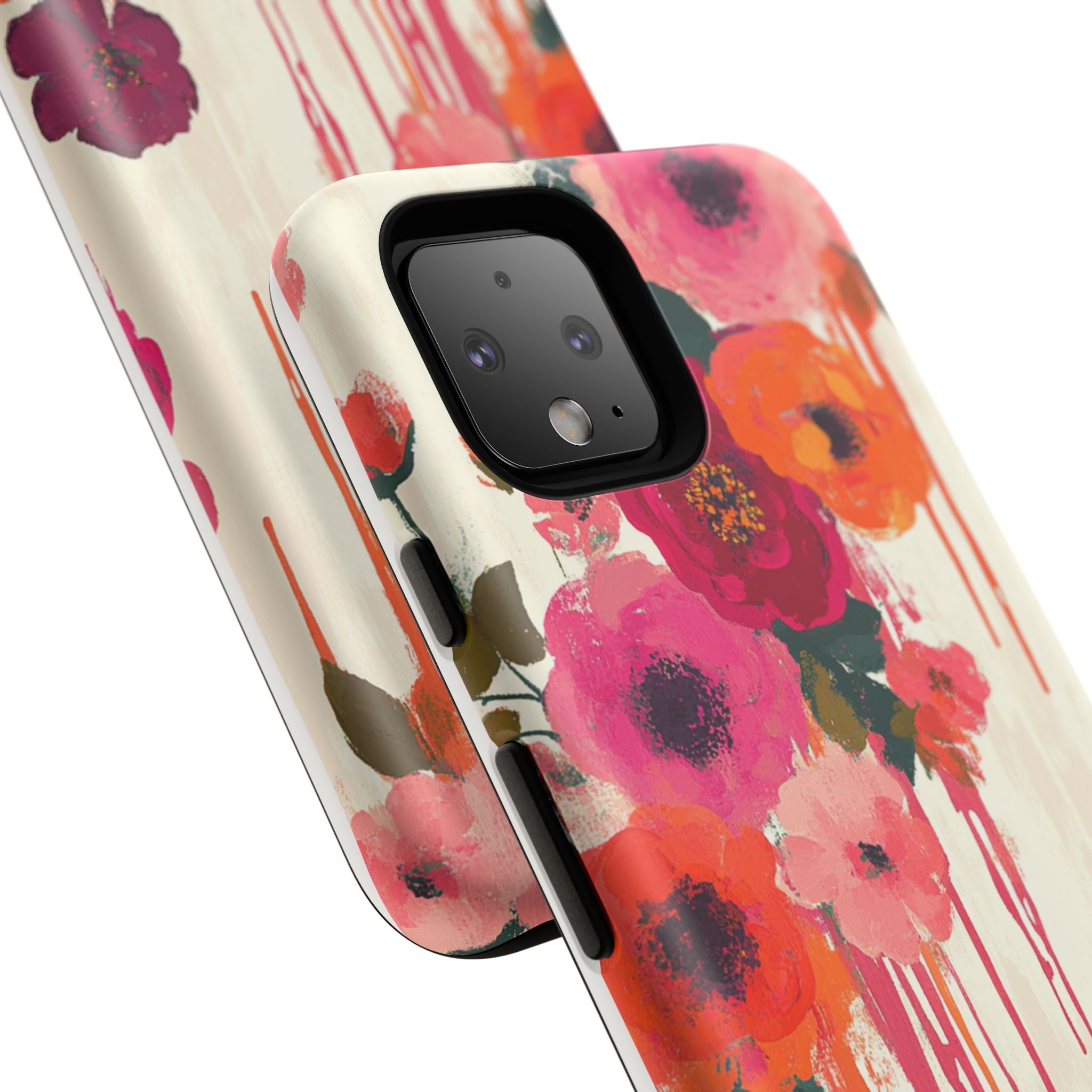 Floral Phone Case - Tough Cases with Vibrant Flower Design