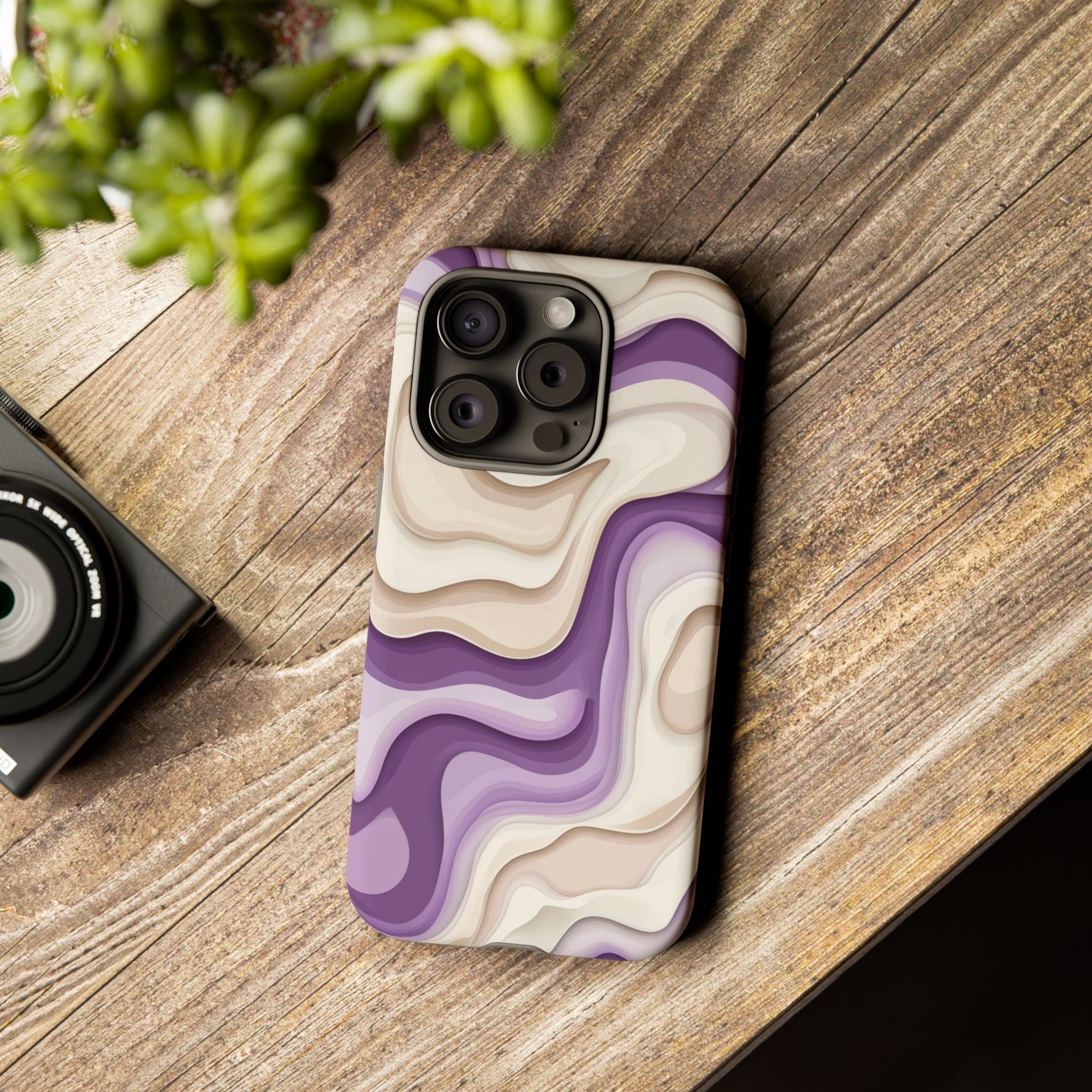 Abstract Waves Phone Case