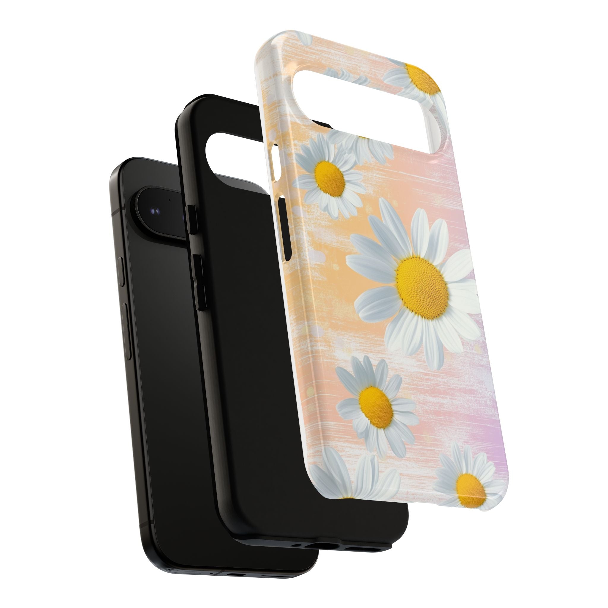 Daisy Phone Case - Floral Tough Case for Nature Lovers