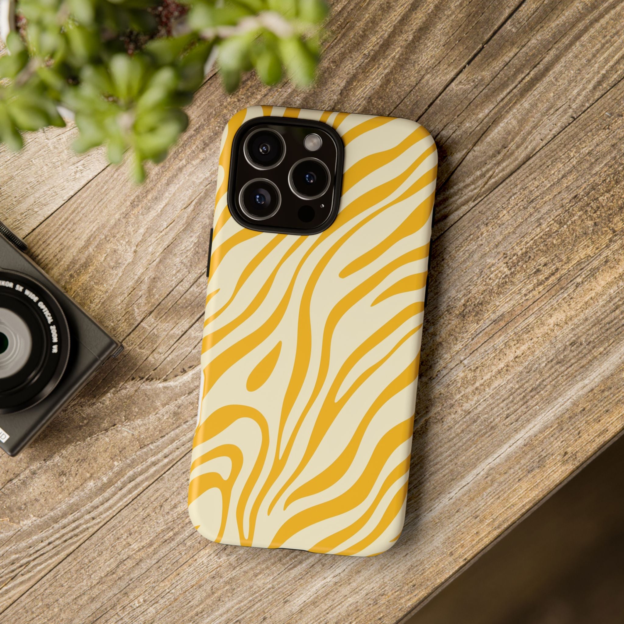 Stylish Phone Case - Chic Zebra Print