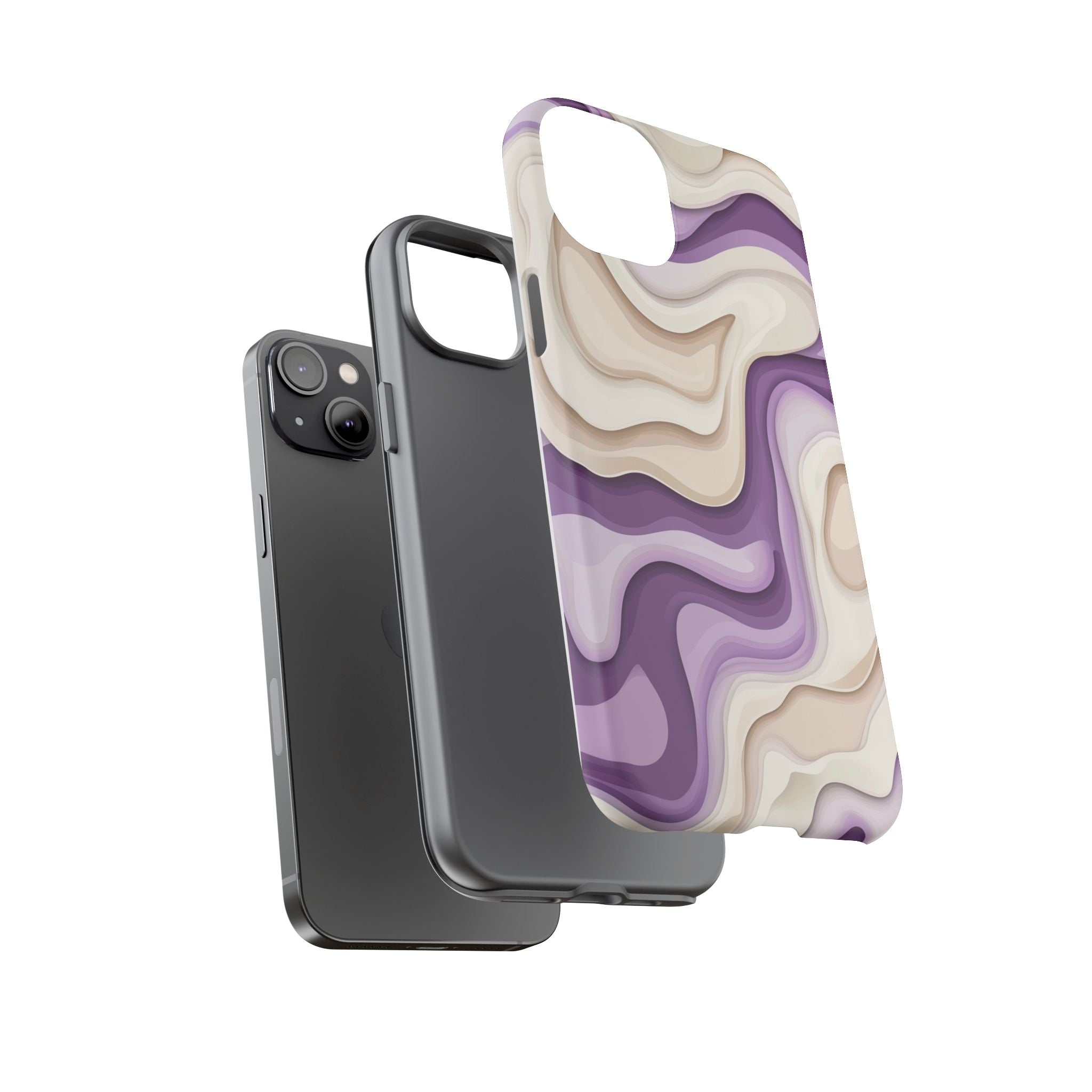 Abstract Waves Phone Case