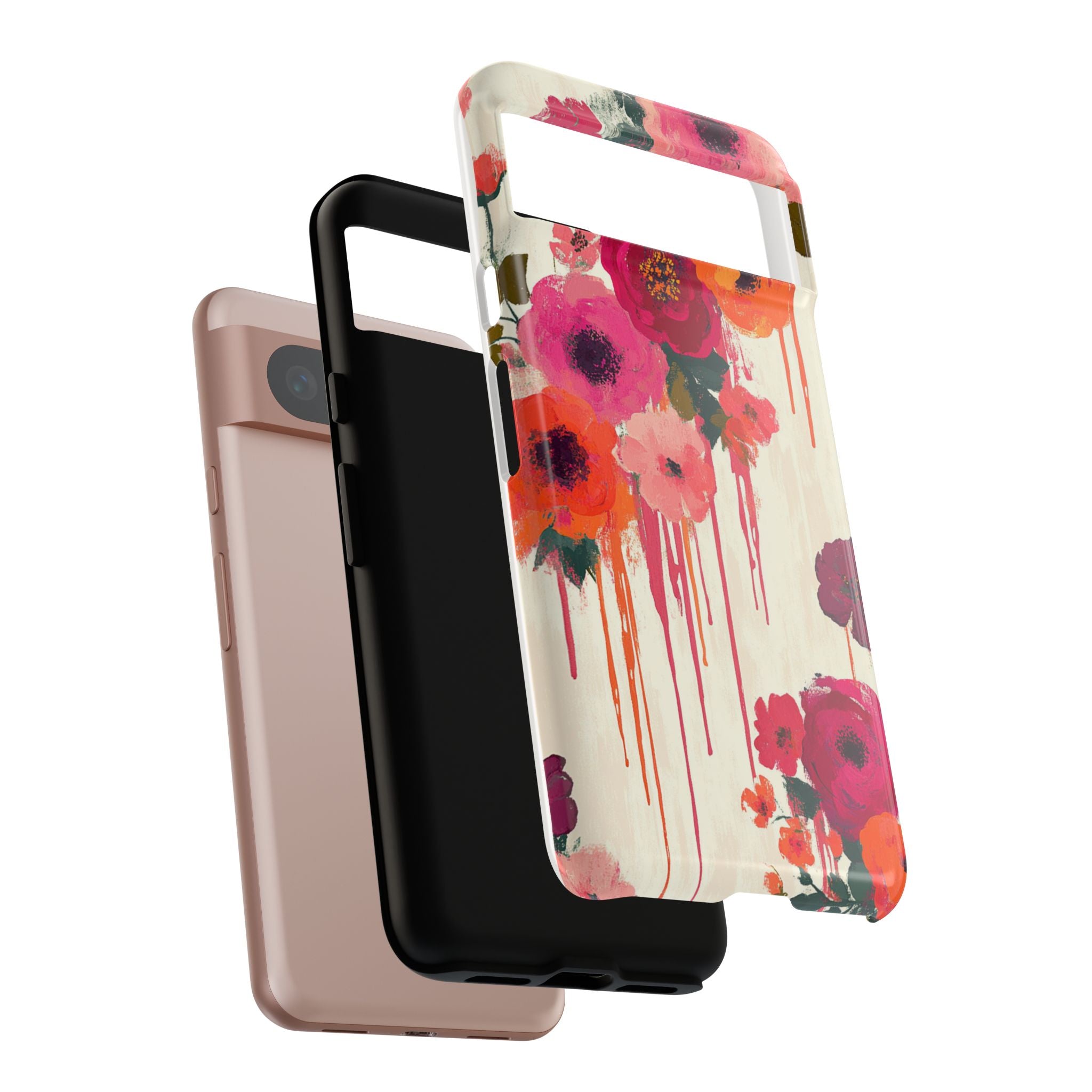 Floral Phone Case - Tough Cases with Vibrant Flower Design
