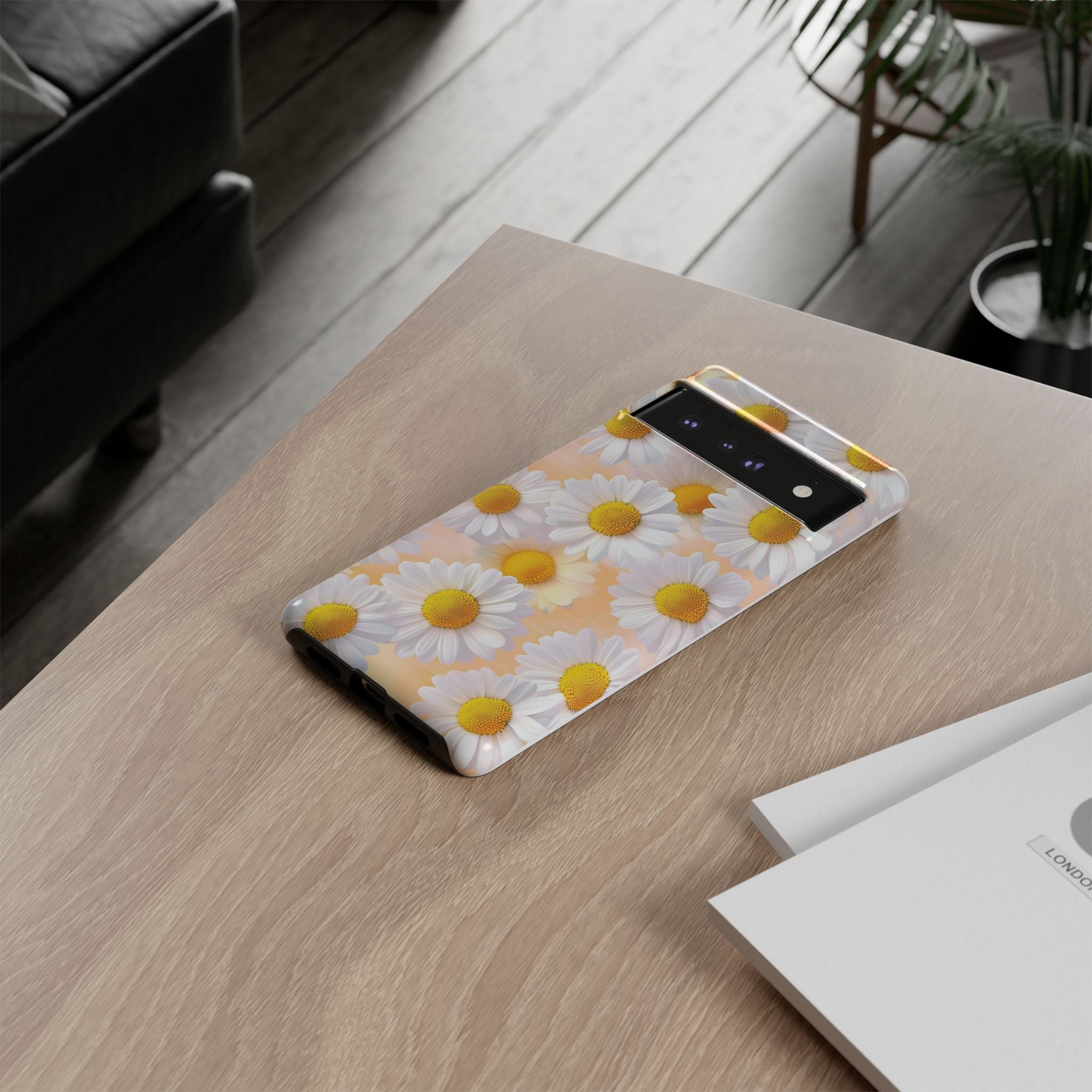 Daisy Phone Case - Floral Tough Cover