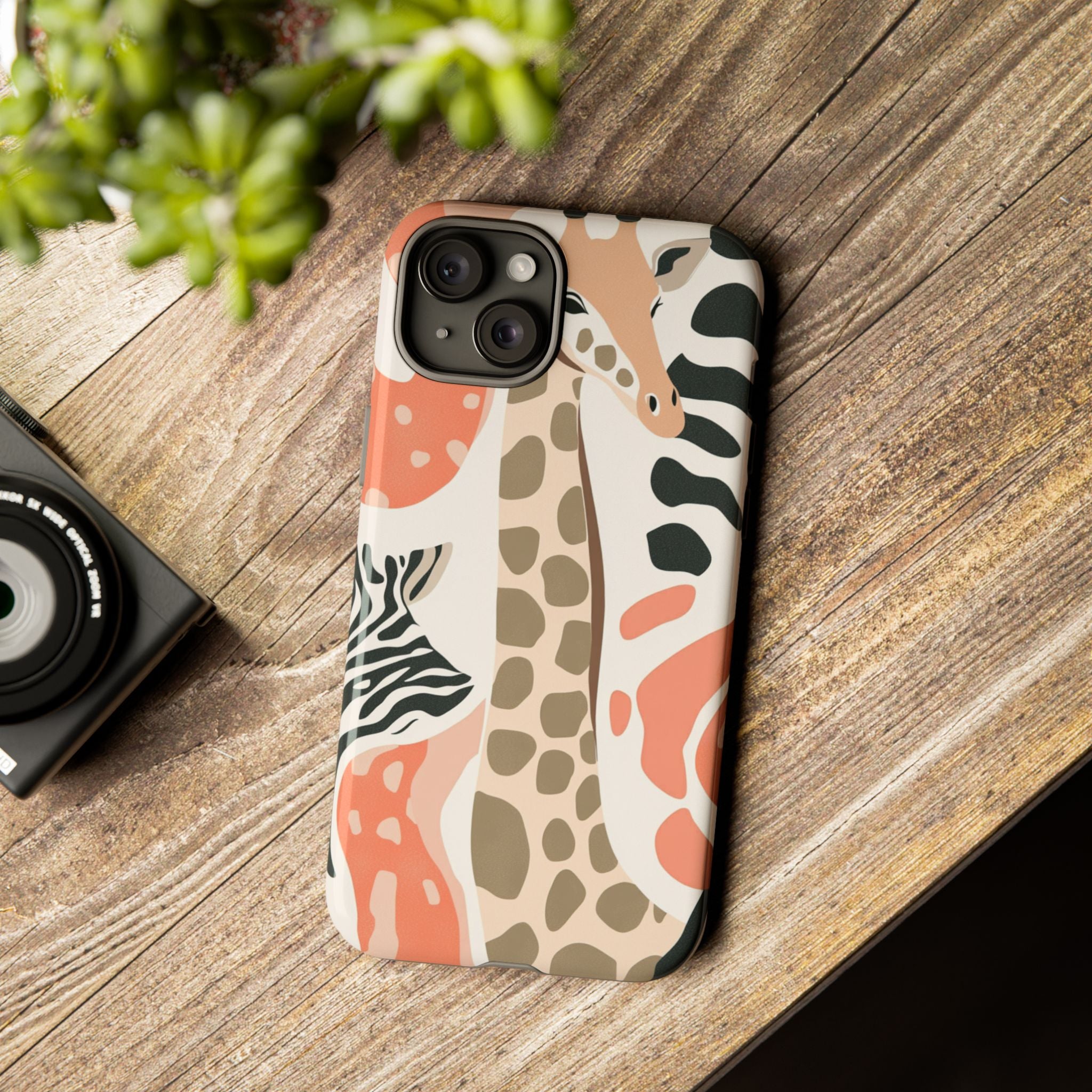Tough Cases - Artistic Animal Print Phone Case