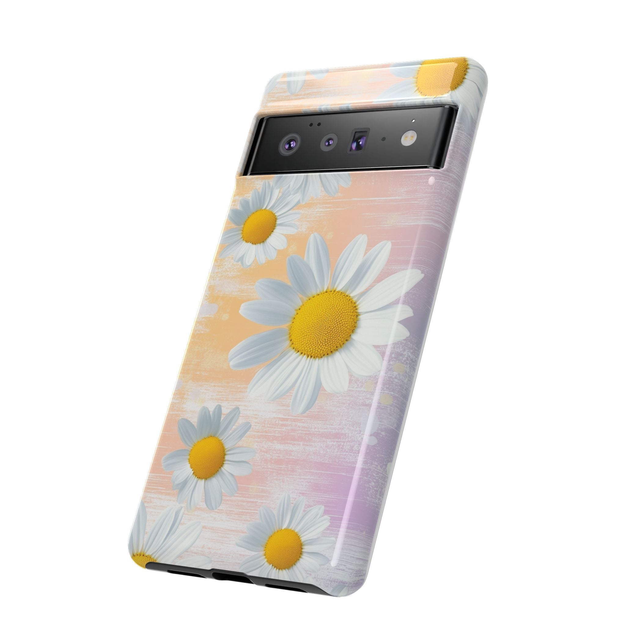 Daisy Phone Case - Floral Tough Case for Nature Lovers