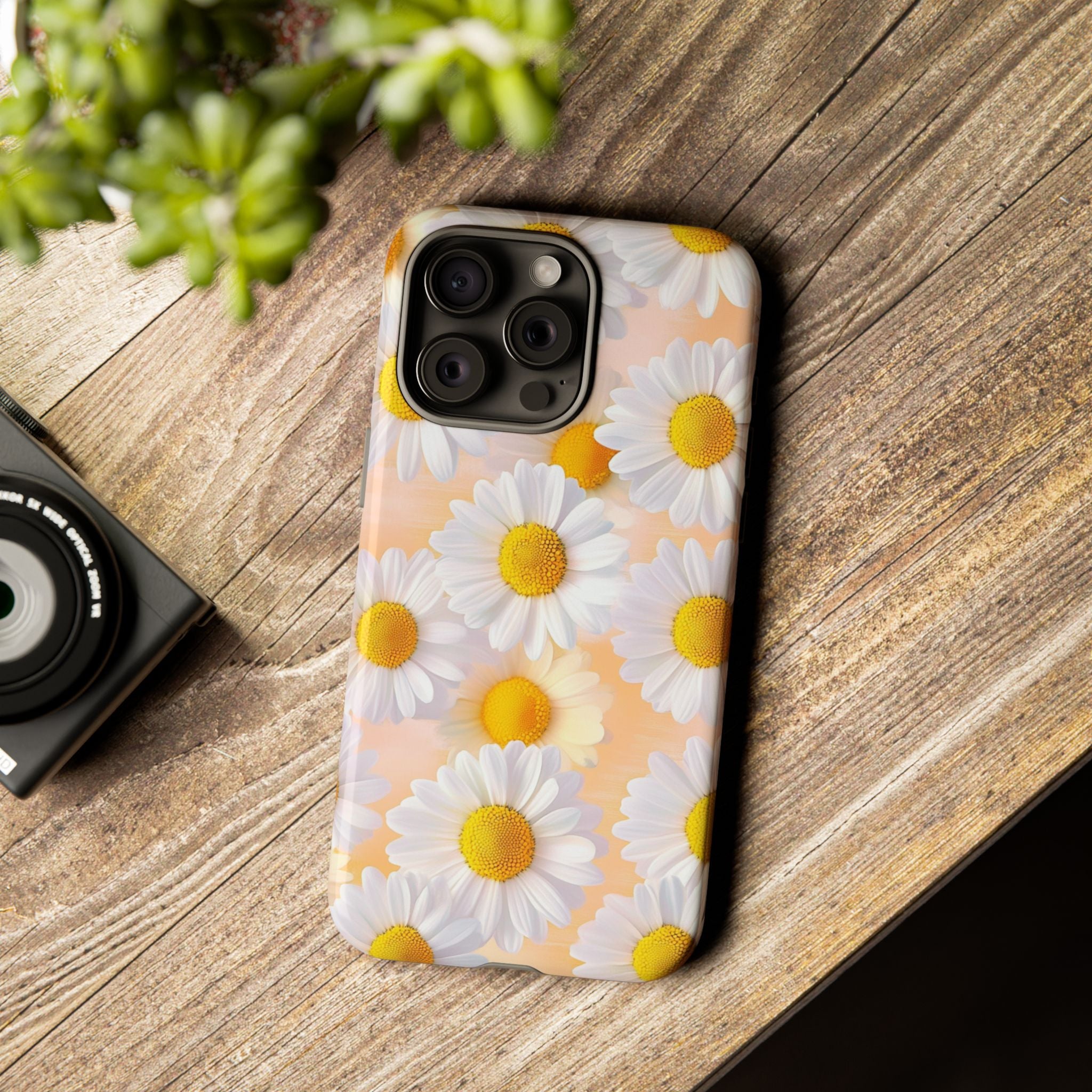 Daisy Phone Case - Floral Tough Cover