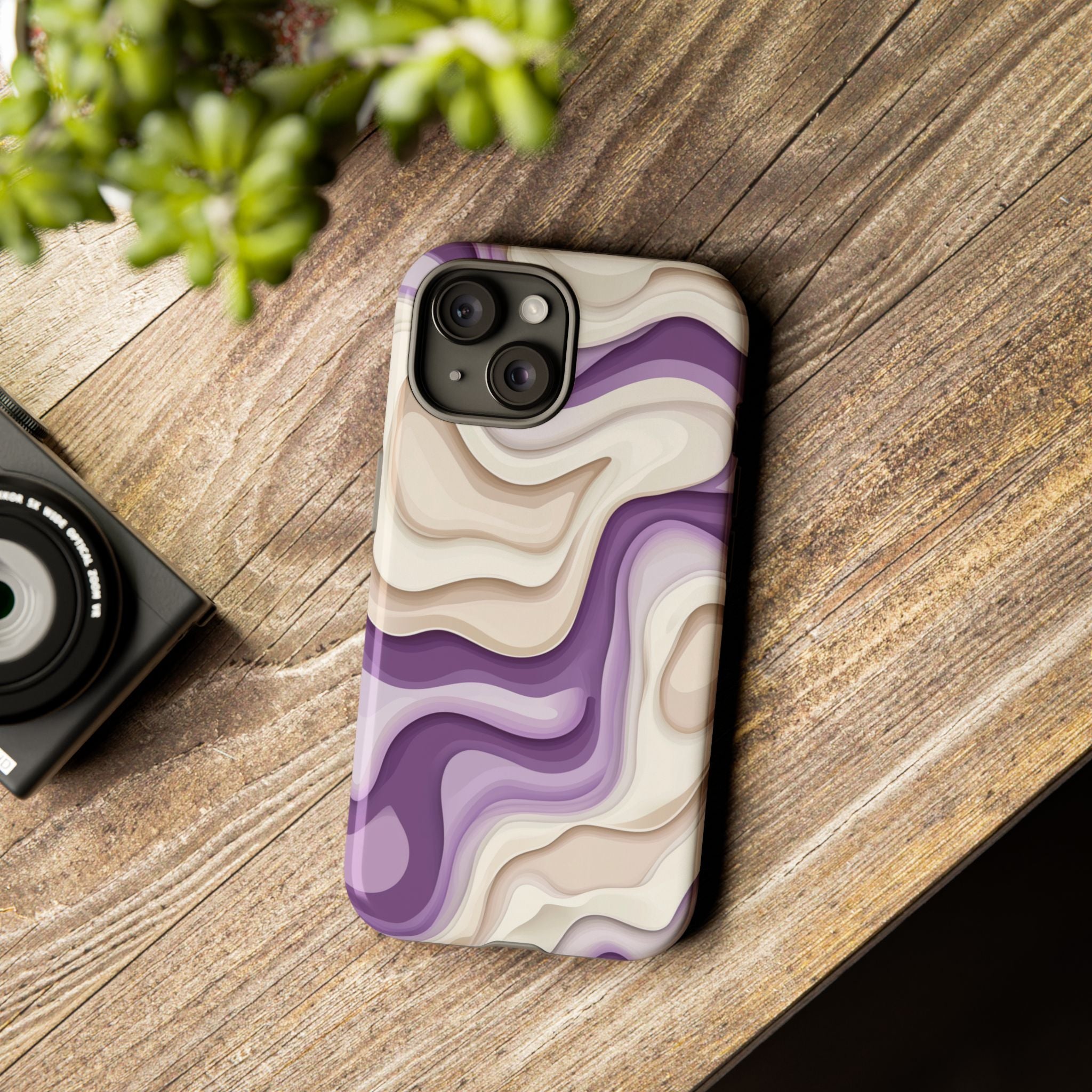 Abstract Waves Phone Case