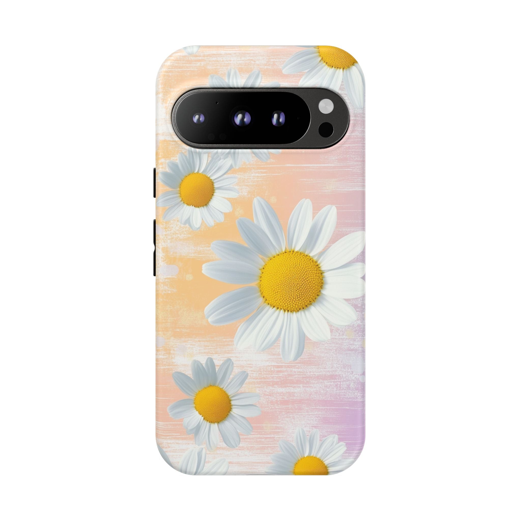 Daisy Phone Case - Floral Tough Case for Nature Lovers