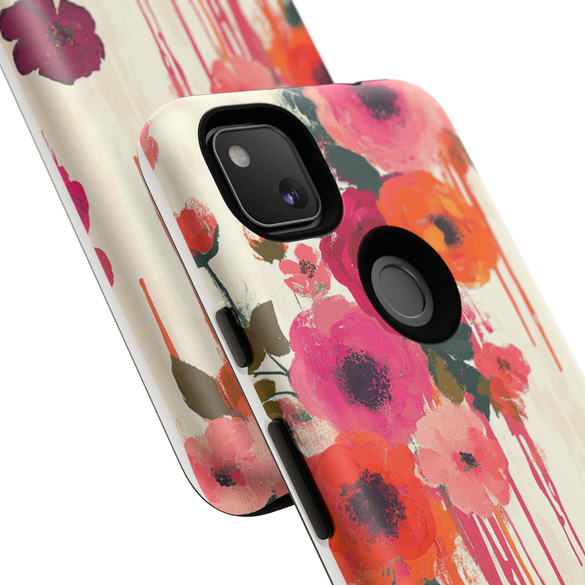 Floral Phone Case - Tough Cases with Vibrant Flower Design