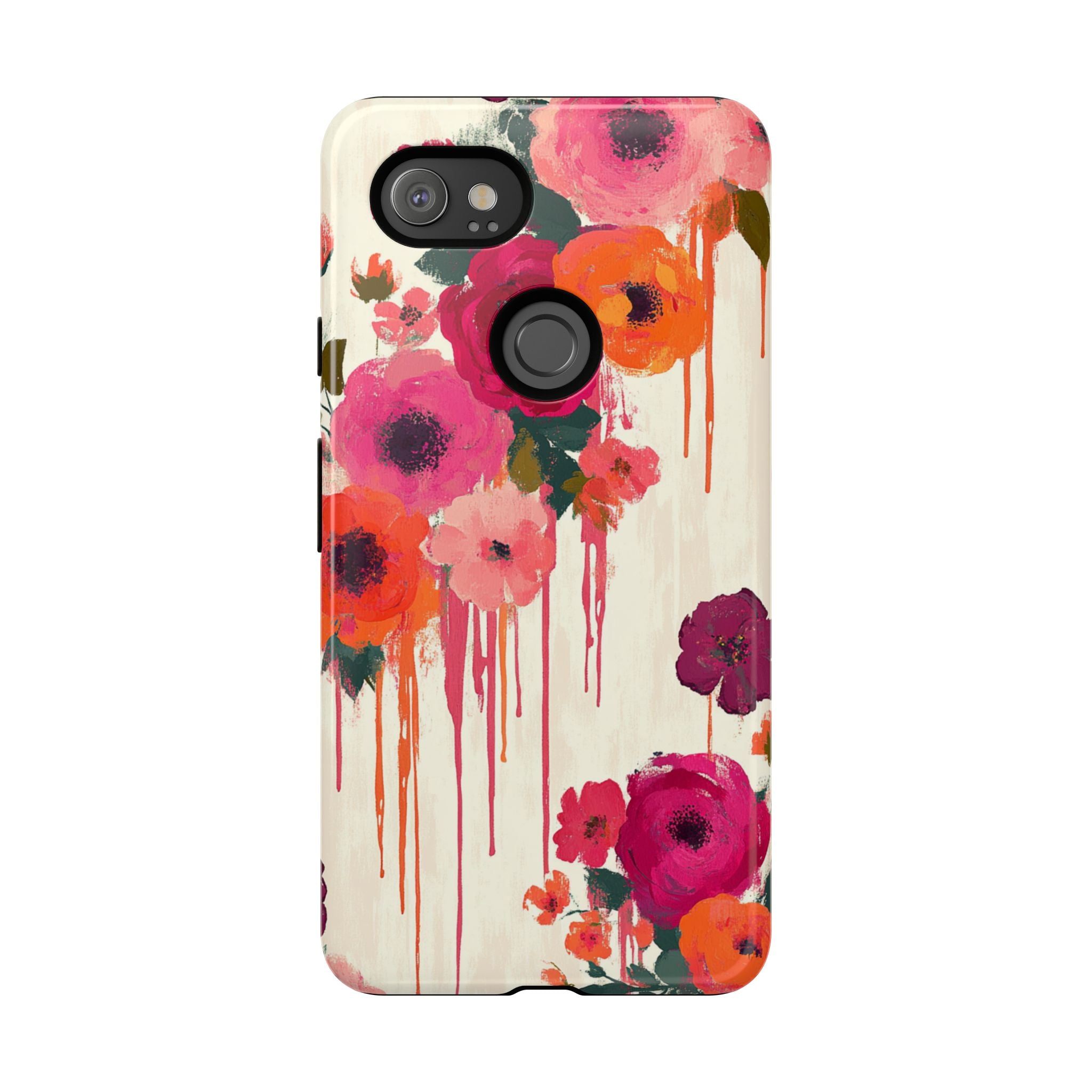 Floral Phone Case - Tough Cases with Vibrant Flower Design