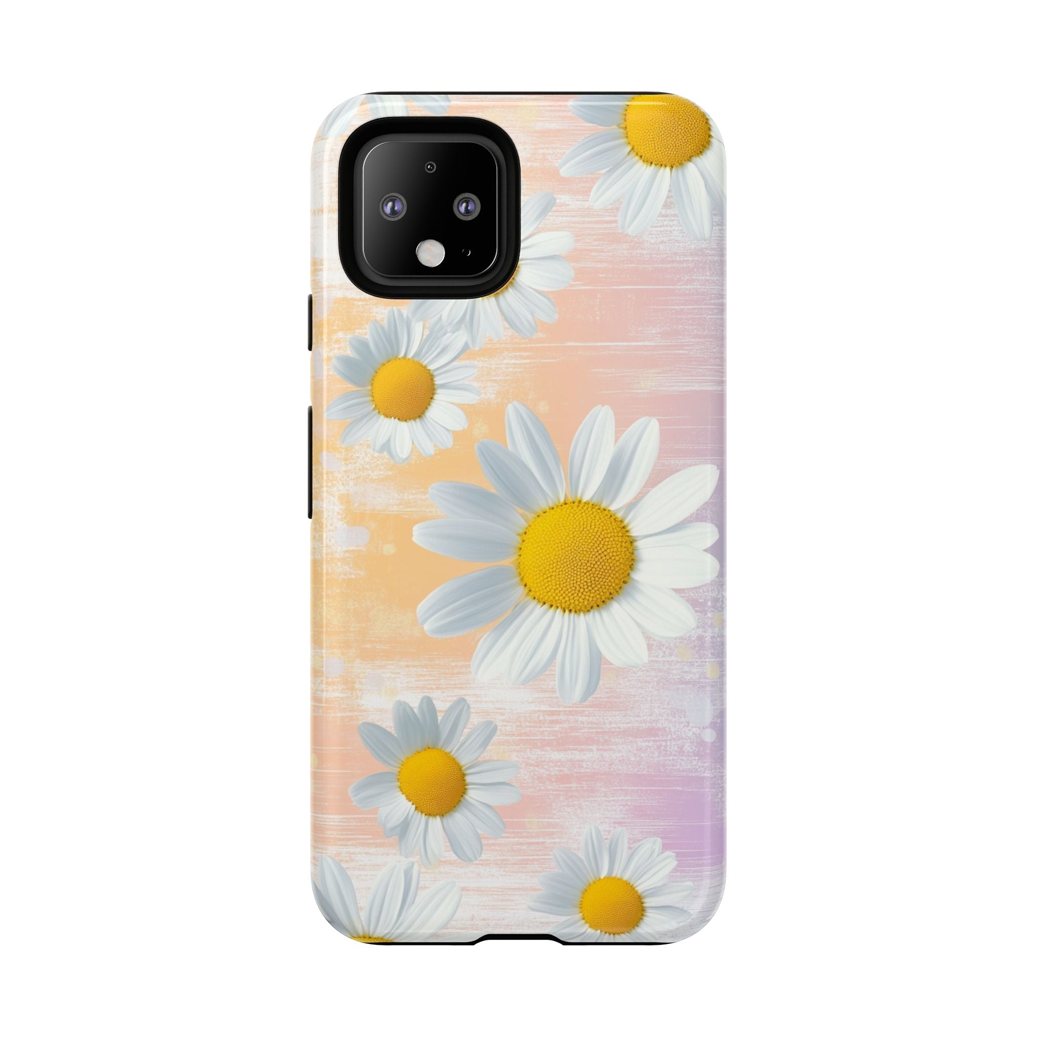 Daisy Phone Case - Floral Tough Case for Nature Lovers