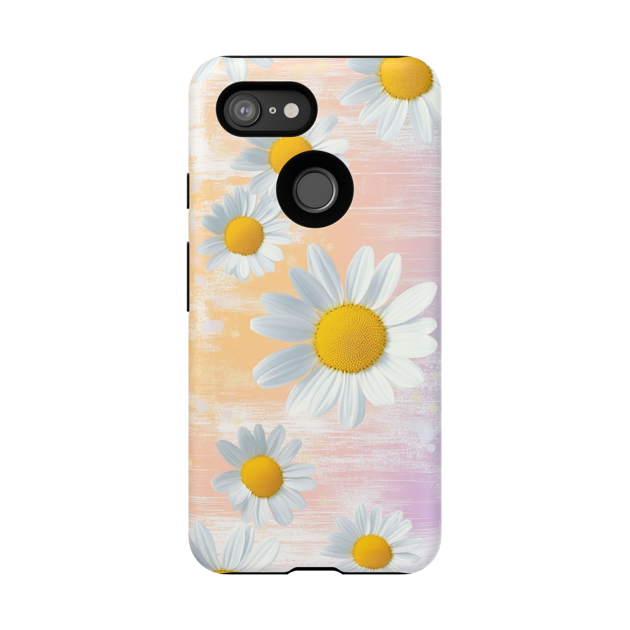 Daisy Phone Case - Floral Tough Case for Nature Lovers