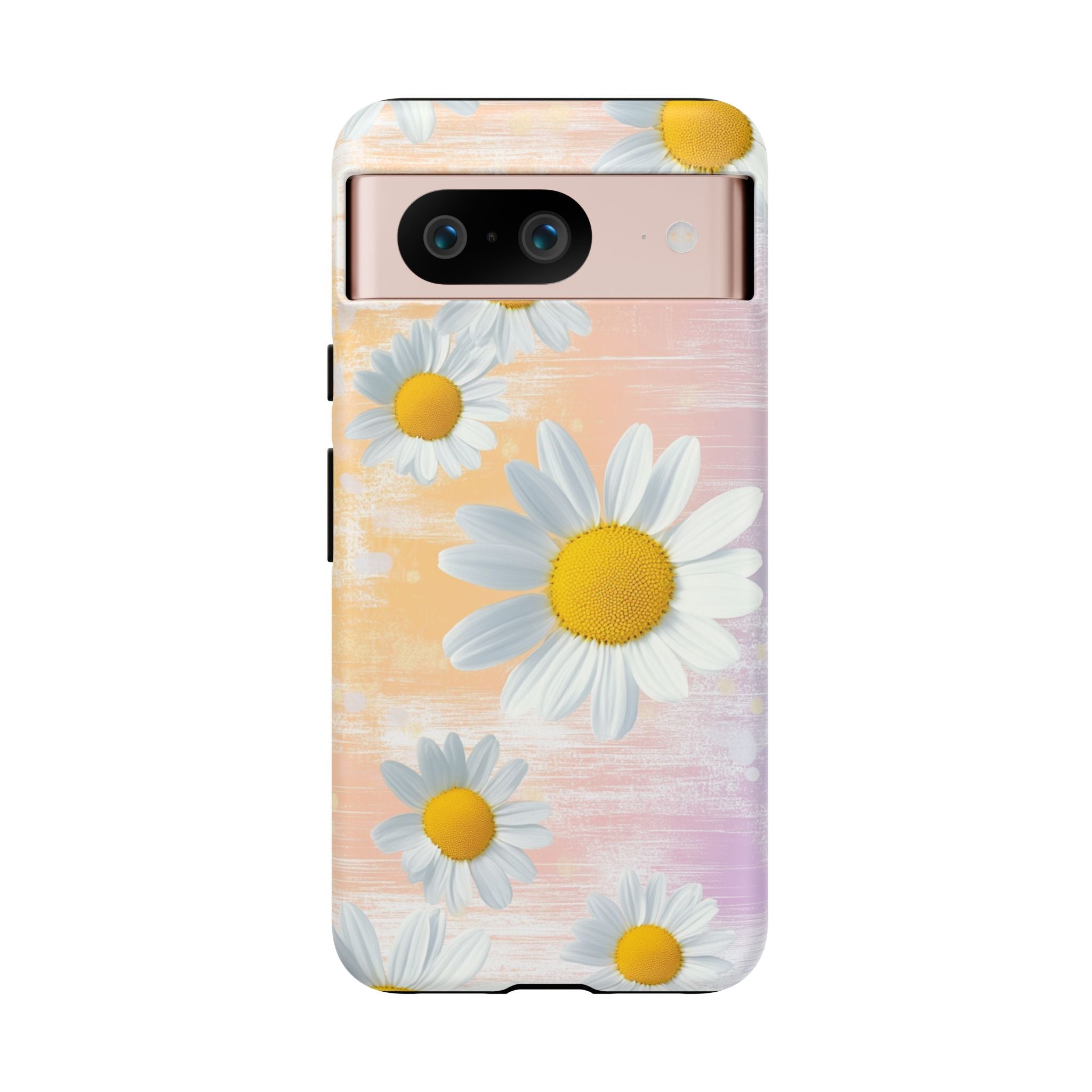 Daisy Phone Case - Floral Tough Case for Nature Lovers