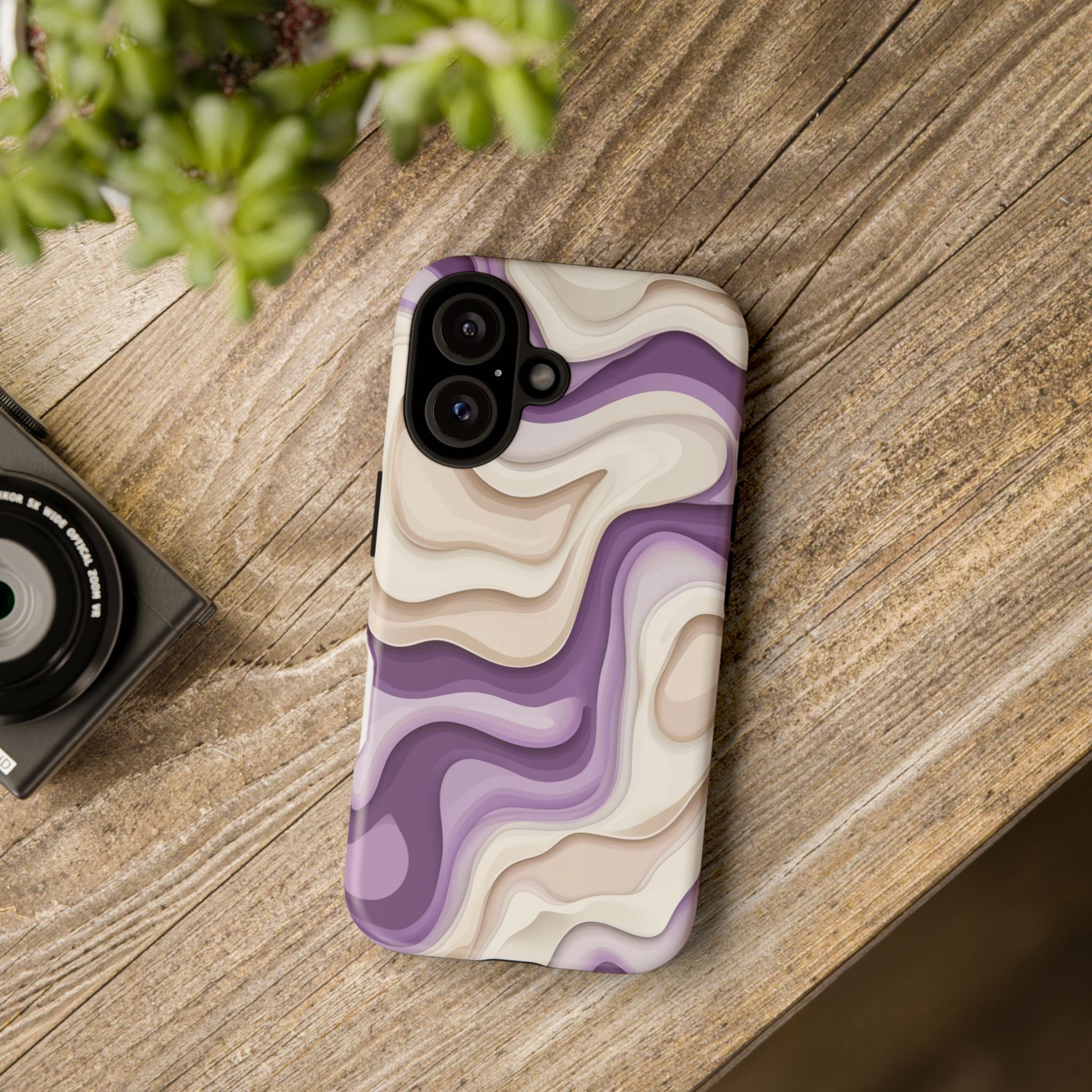 Abstract Waves Phone Case