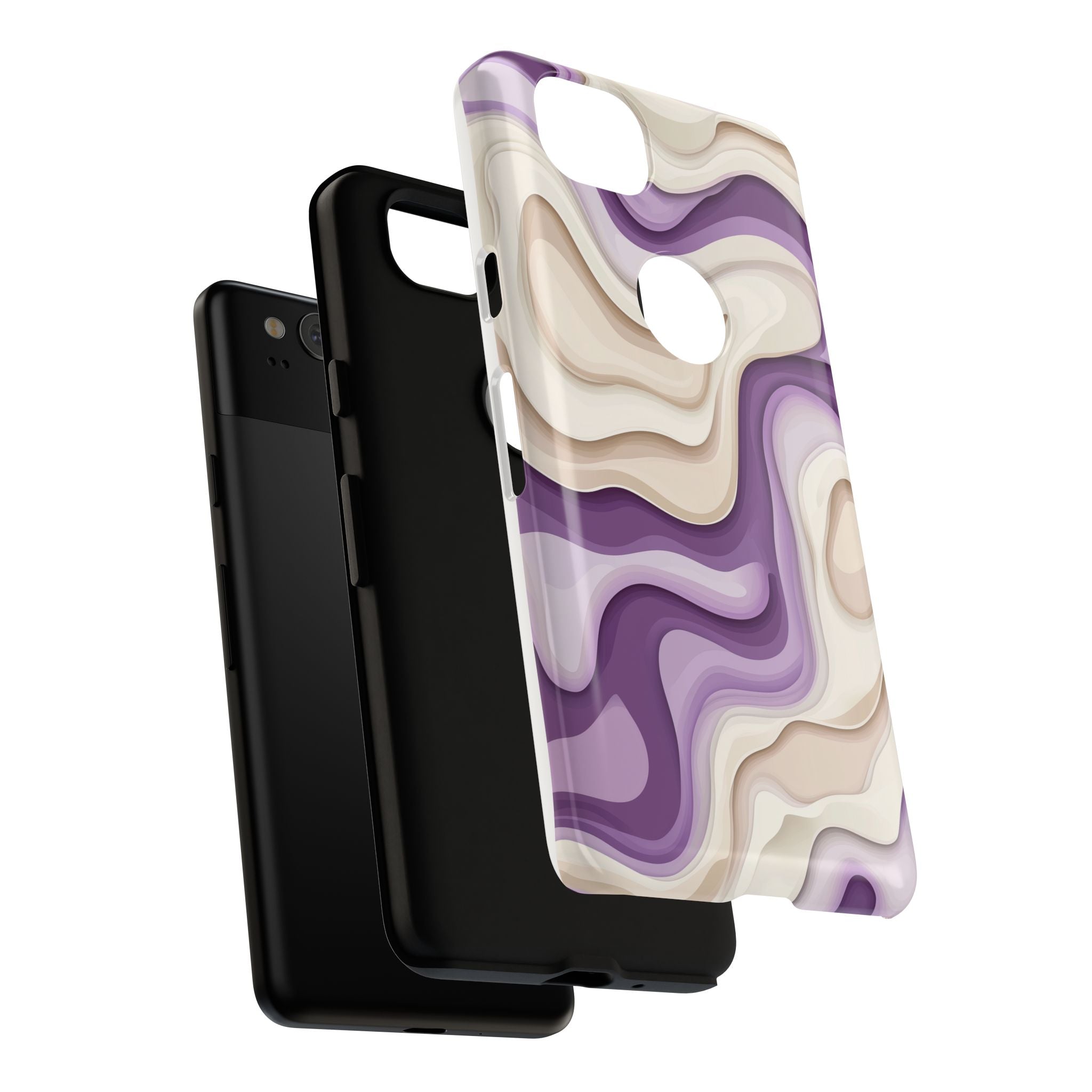 Abstract Waves Phone Case