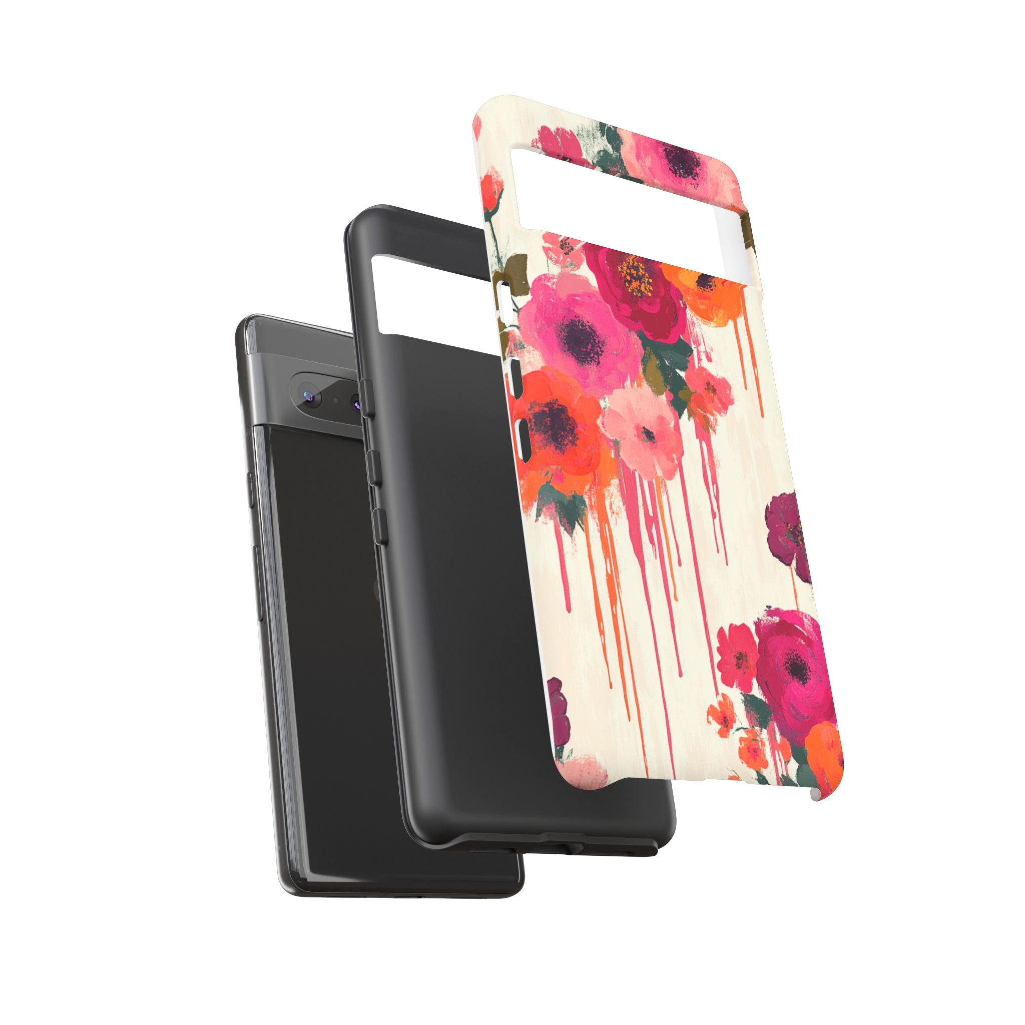 Floral Phone Case - Tough Cases with Vibrant Flower Design