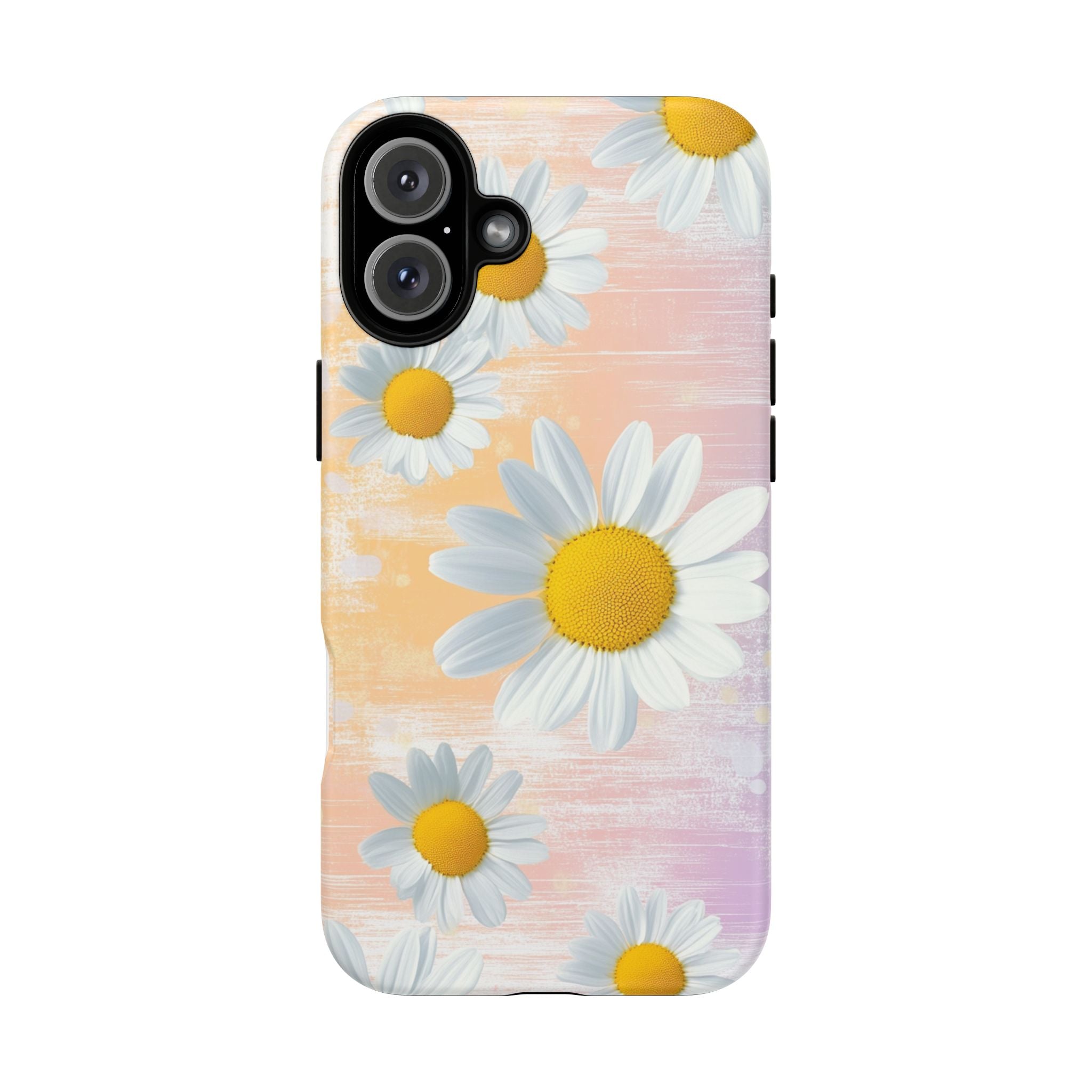 Daisy Phone Case - Floral Tough Case for Nature Lovers