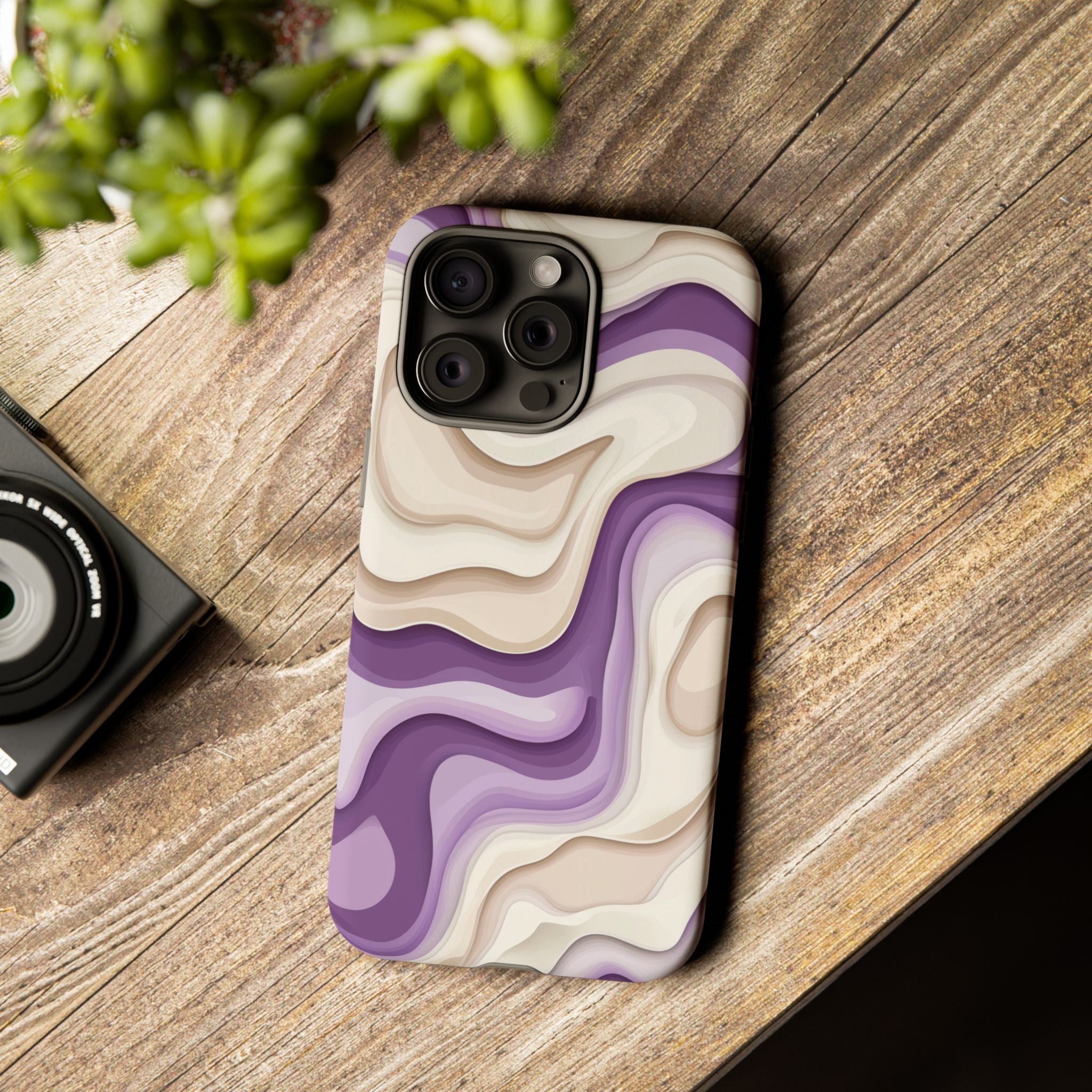 Abstract Waves Phone Case