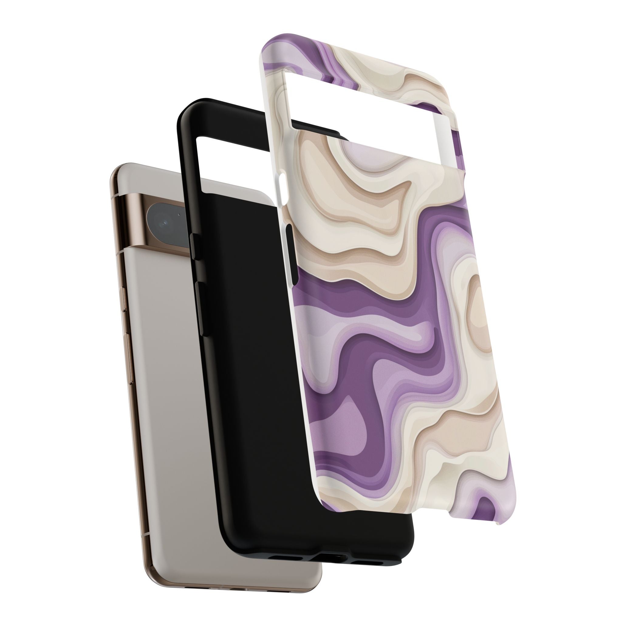 Abstract Waves Phone Case
