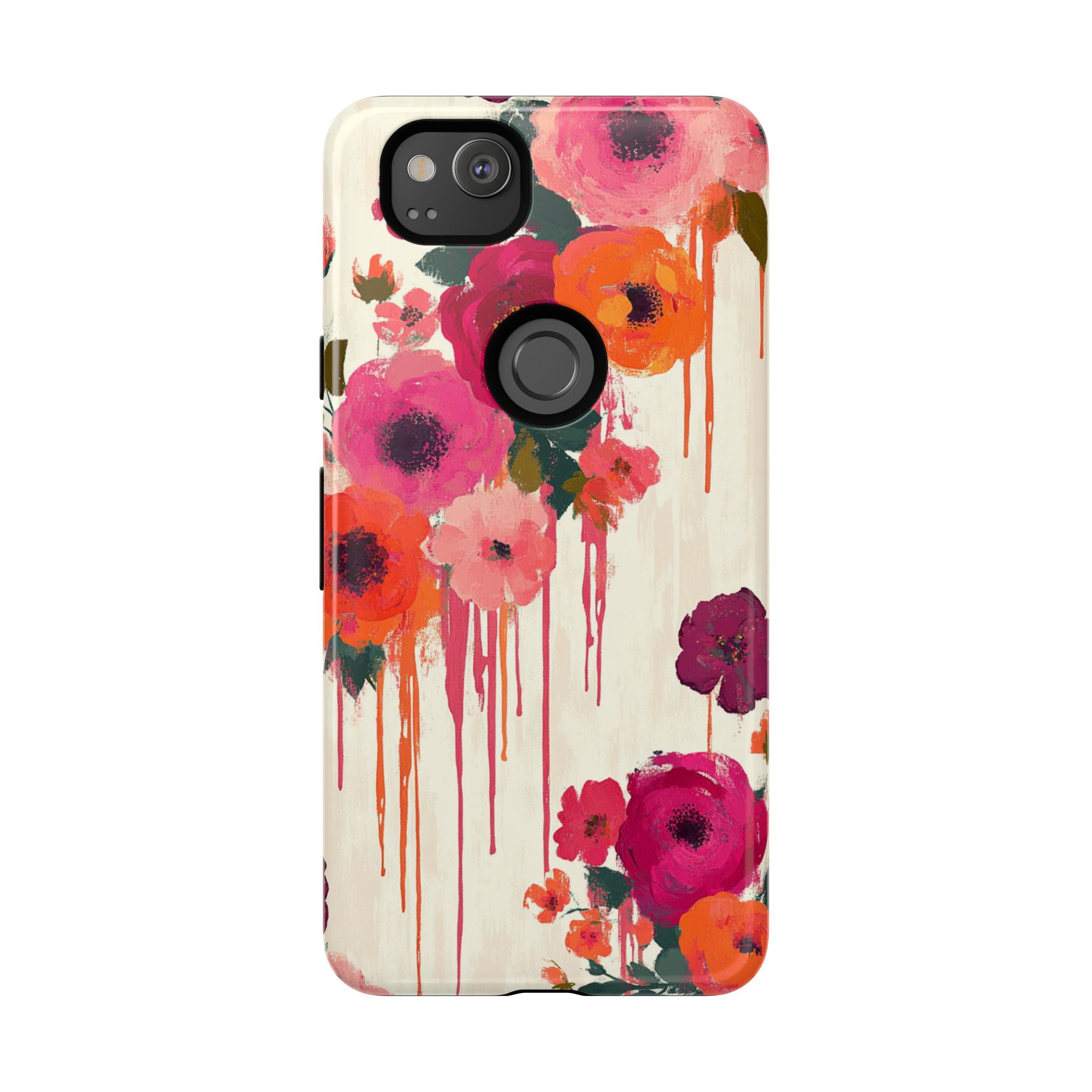 Floral Phone Case - Tough Cases with Vibrant Flower Design