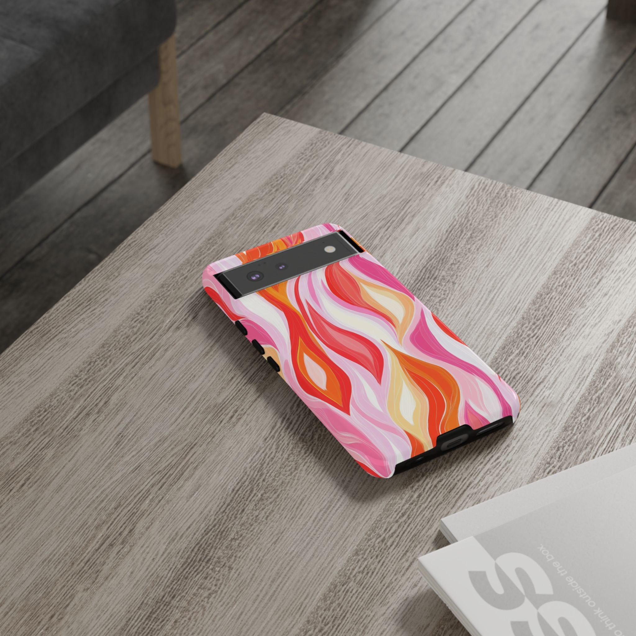 Vibrant Phone Case - Artistic Abstract Design