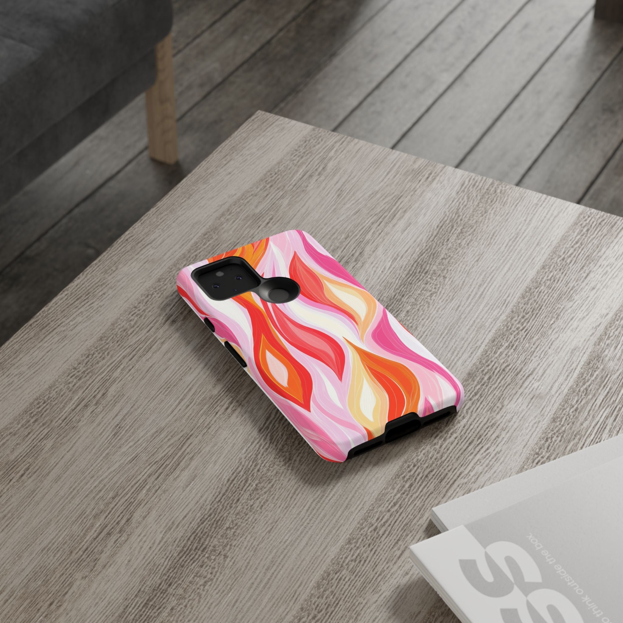 Vibrant Phone Case - Artistic Abstract Design