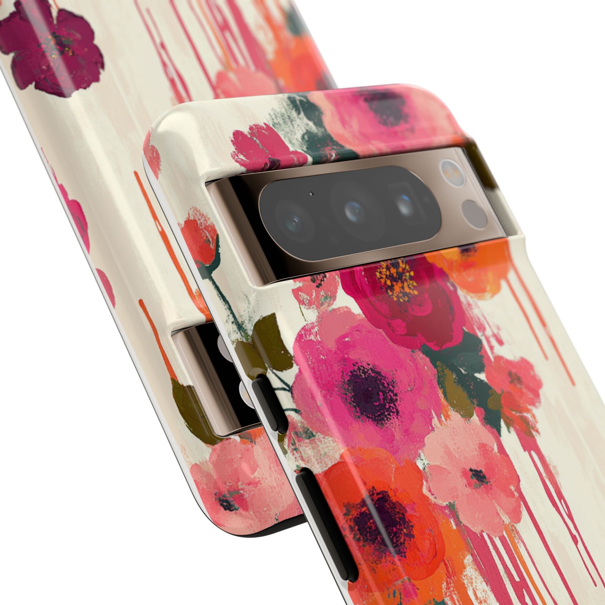 Floral Phone Case - Tough Cases with Vibrant Flower Design