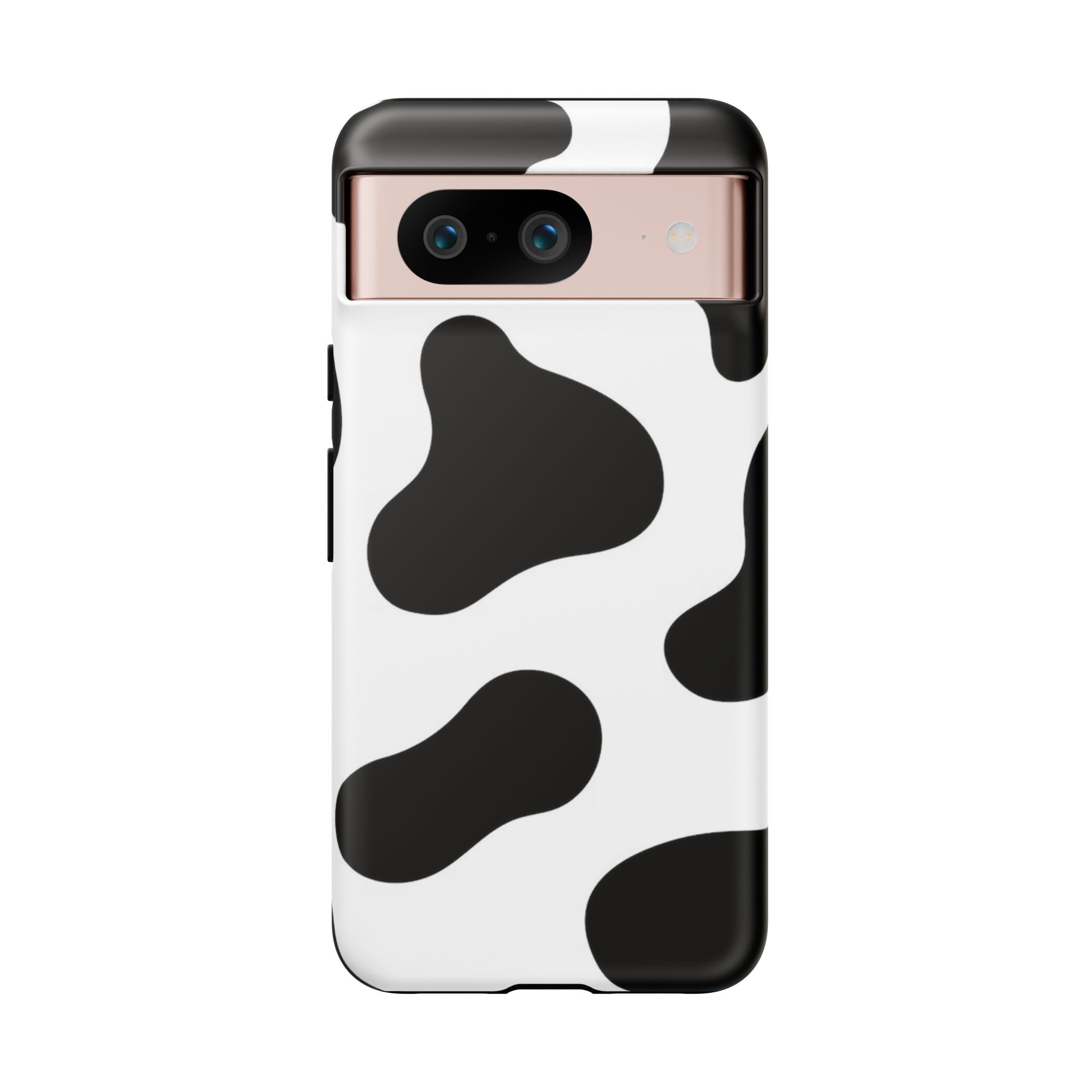 Black and White Cow Print Phone Case, Cute Tough Cases, Animal Print Case, Stylish Smartphone Accessories, Cow Lover Gift