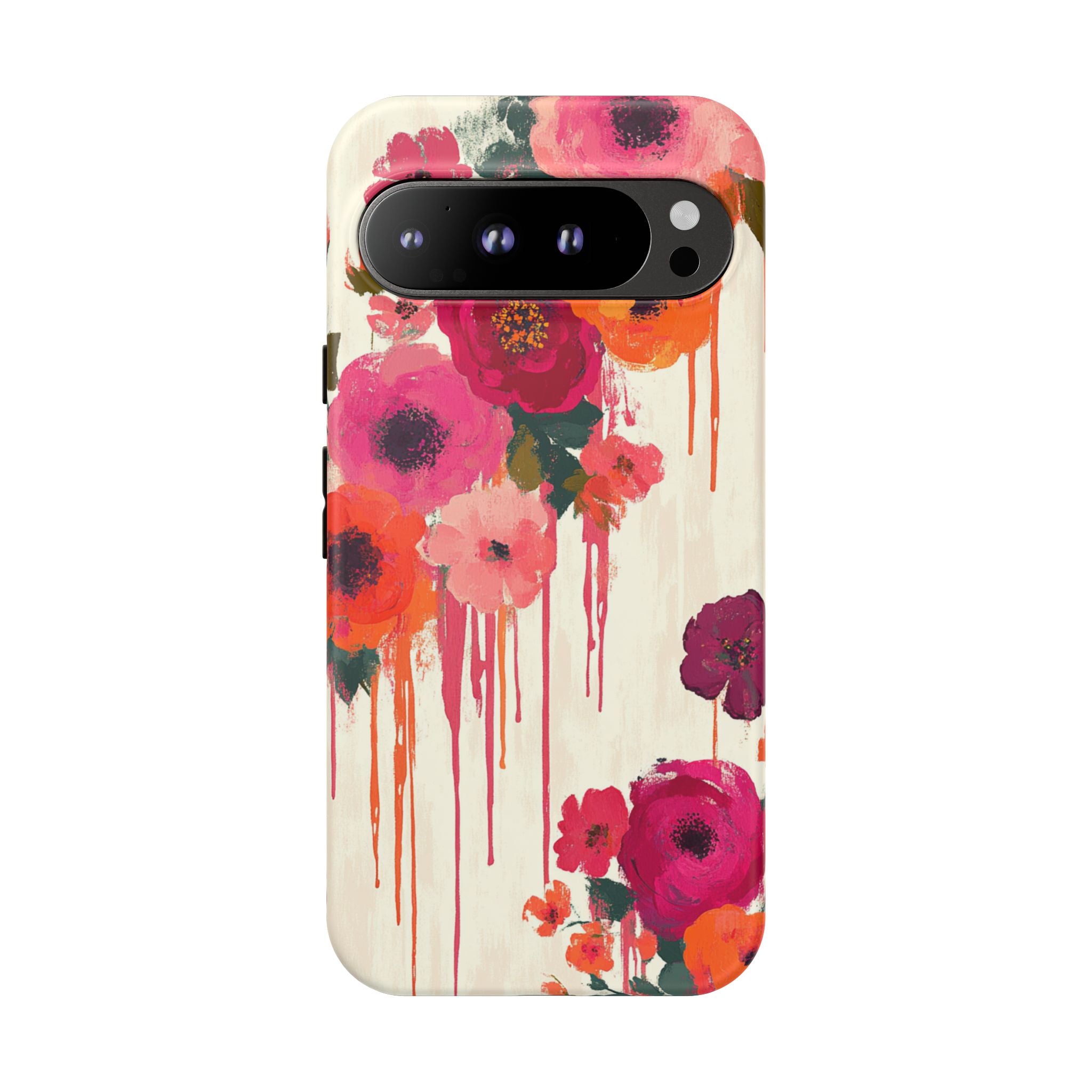 Floral Phone Case - Tough Cases with Vibrant Flower Design