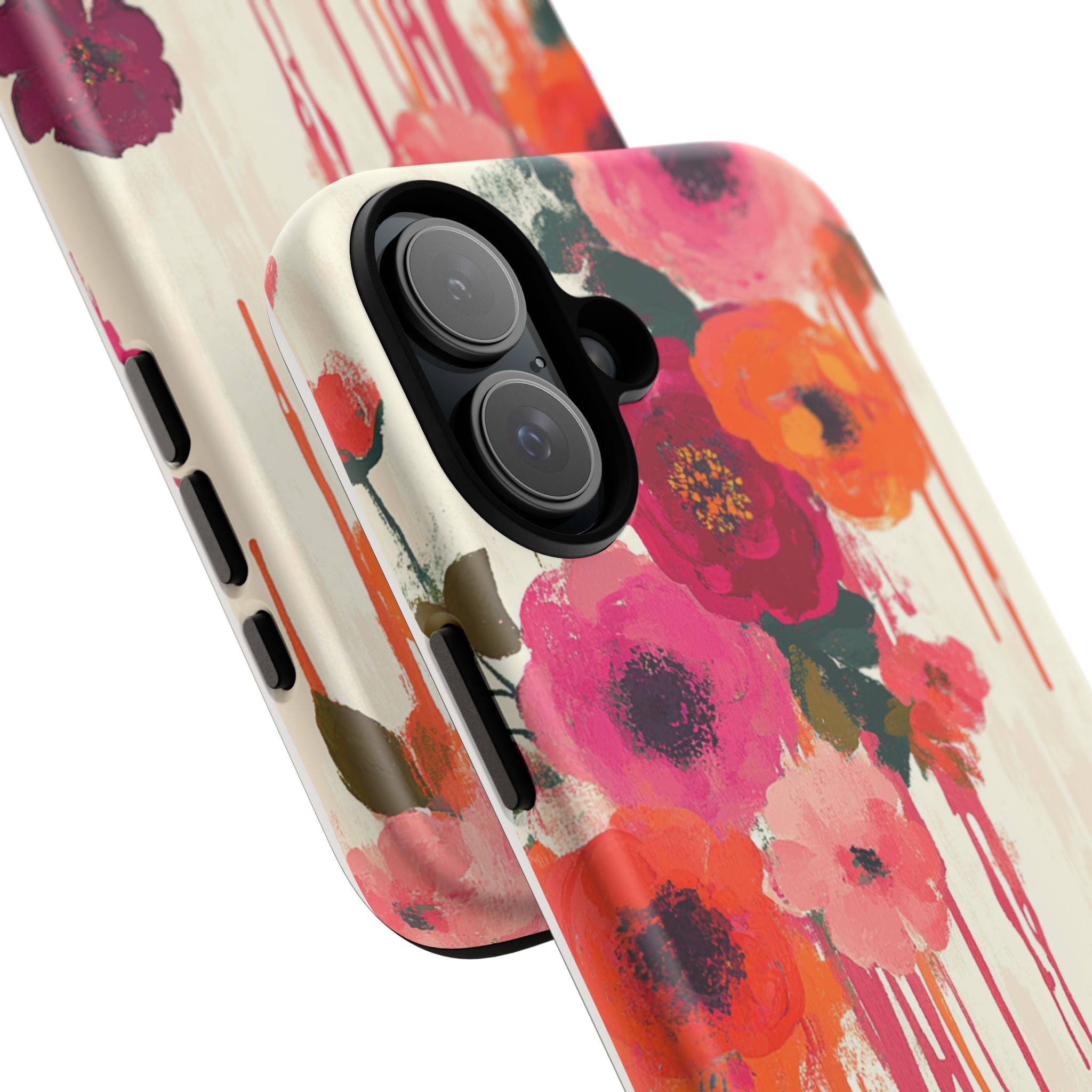 Floral Phone Case - Tough Cases with Vibrant Flower Design