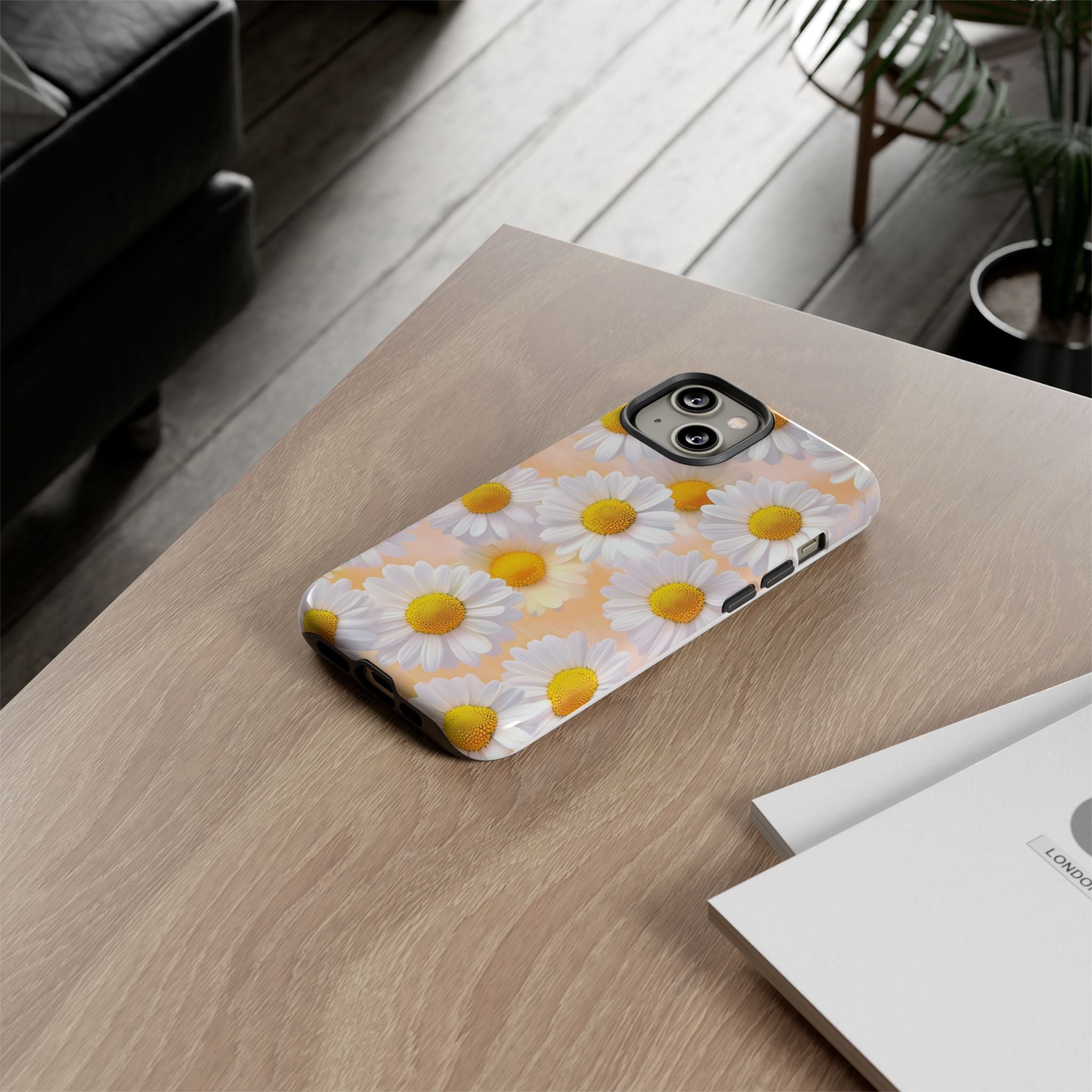 Daisy Phone Case - Floral Tough Cover