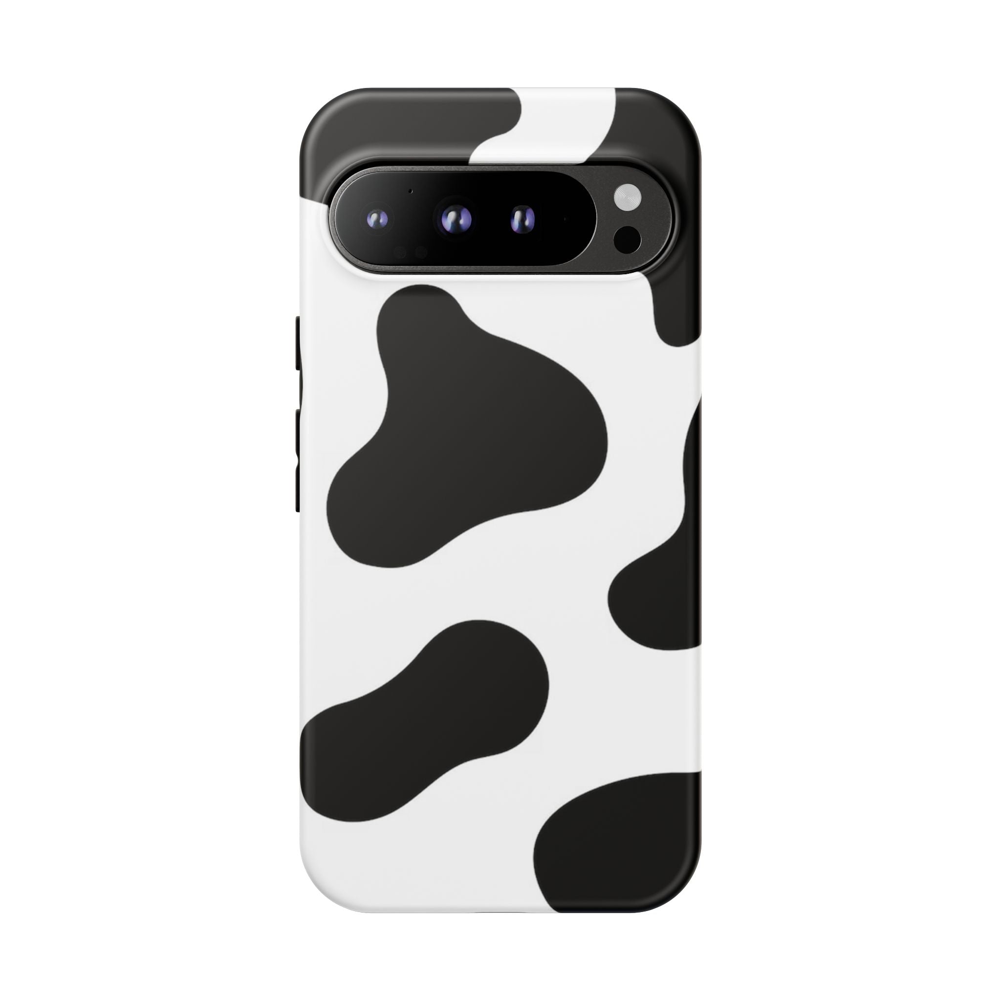 Black and White Cow Print Phone Case, Cute Tough Cases, Animal Print Case, Stylish Smartphone Accessories, Cow Lover Gift
