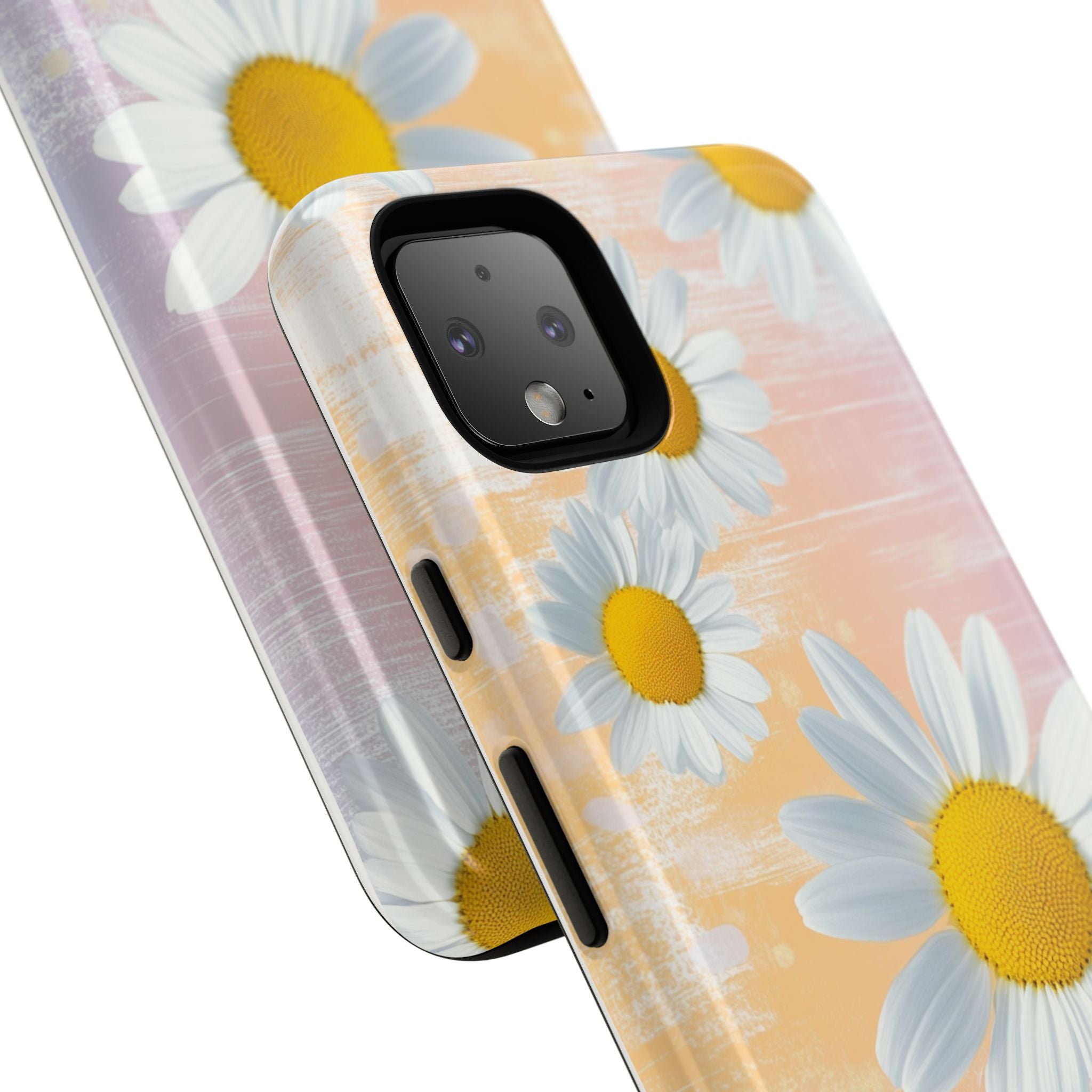 Daisy Phone Case - Floral Tough Case for Nature Lovers