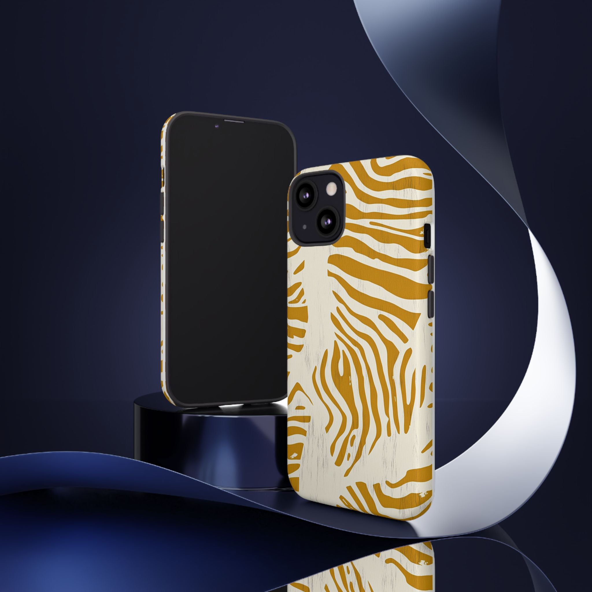 Stylish Phone Case with Zebra Print