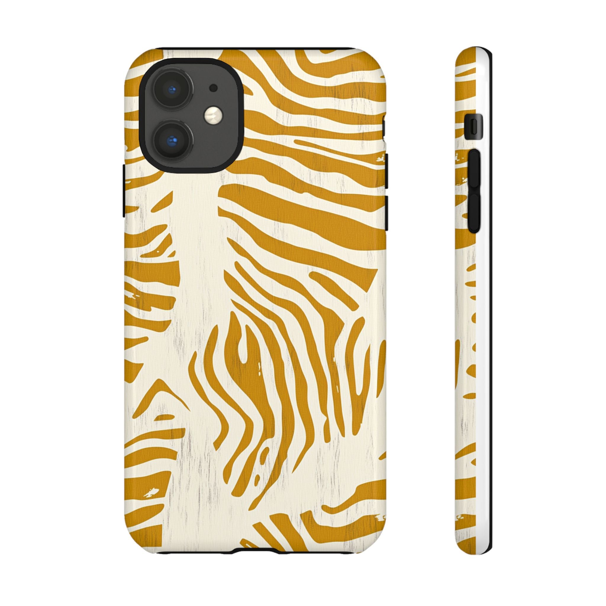 Stylish Phone Case with Zebra Print