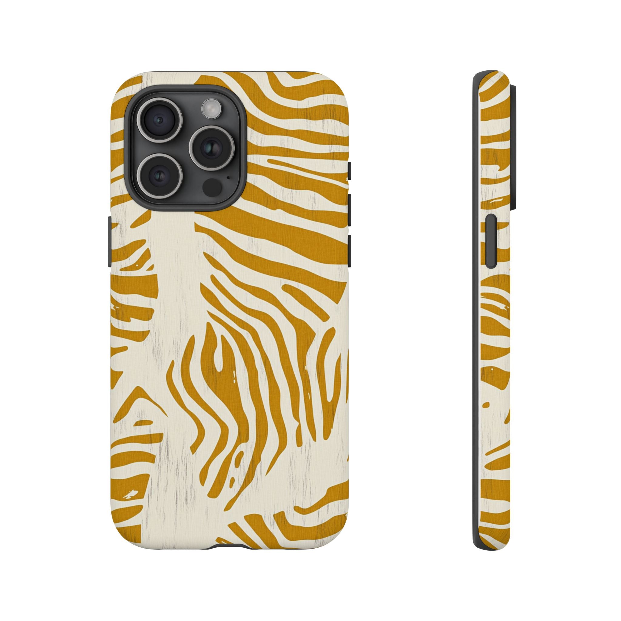 Stylish Phone Case with Zebra Print